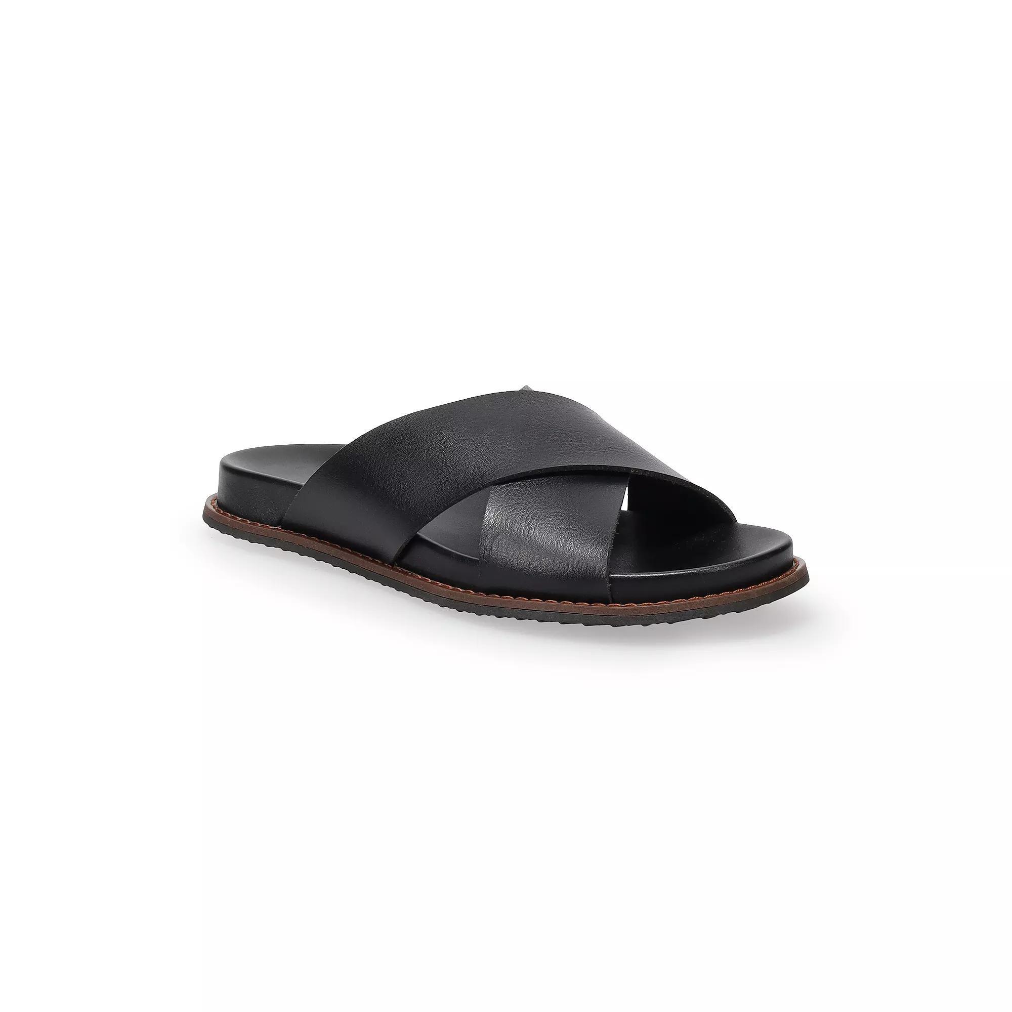 Sonoma Goods For Life® Inaba Women's Slide Sandals, Size: 7, Black Product Image