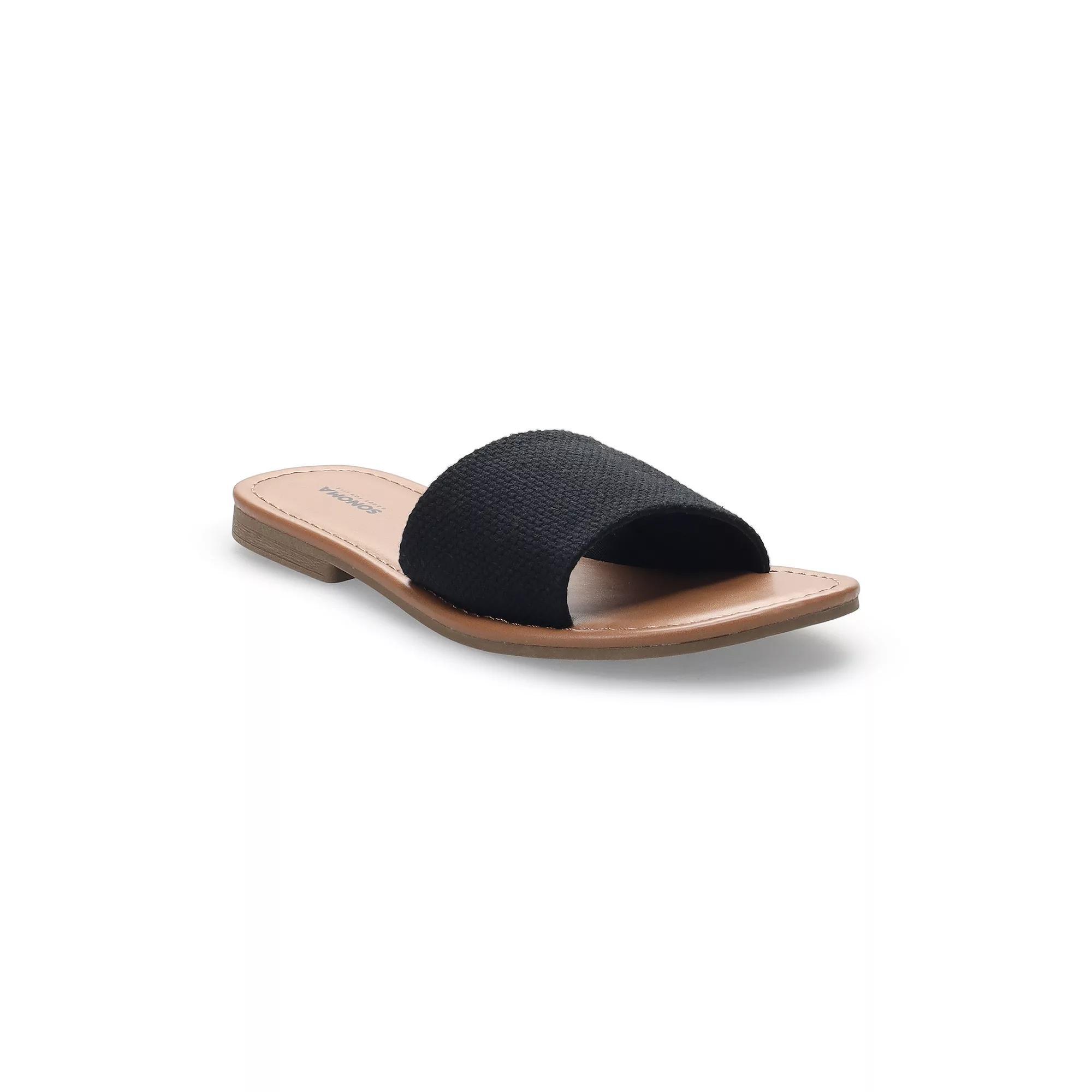 Sonoma Goods For Life® Women's Slide Sandal, Size: 7, Black Product Image