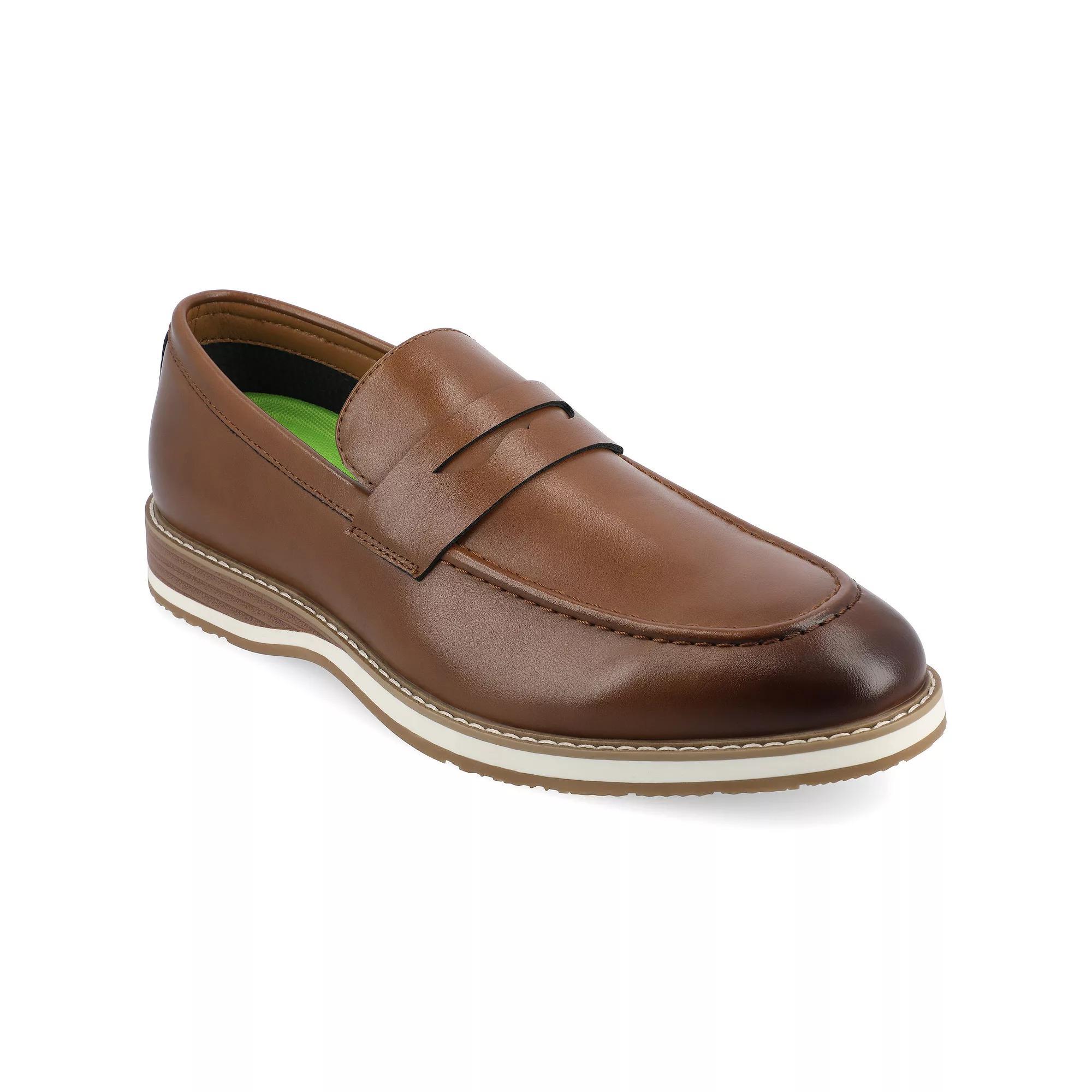 VANCE Kahlil Men's Tru Comfort Foam Slip-On Penny Loafers, Size: 11, Blue Product Image