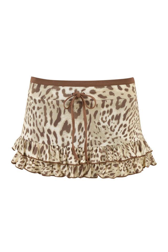 MICHELLE BOOB TUBE - NEUTRAL : LEOPARD LIMBO Product Image