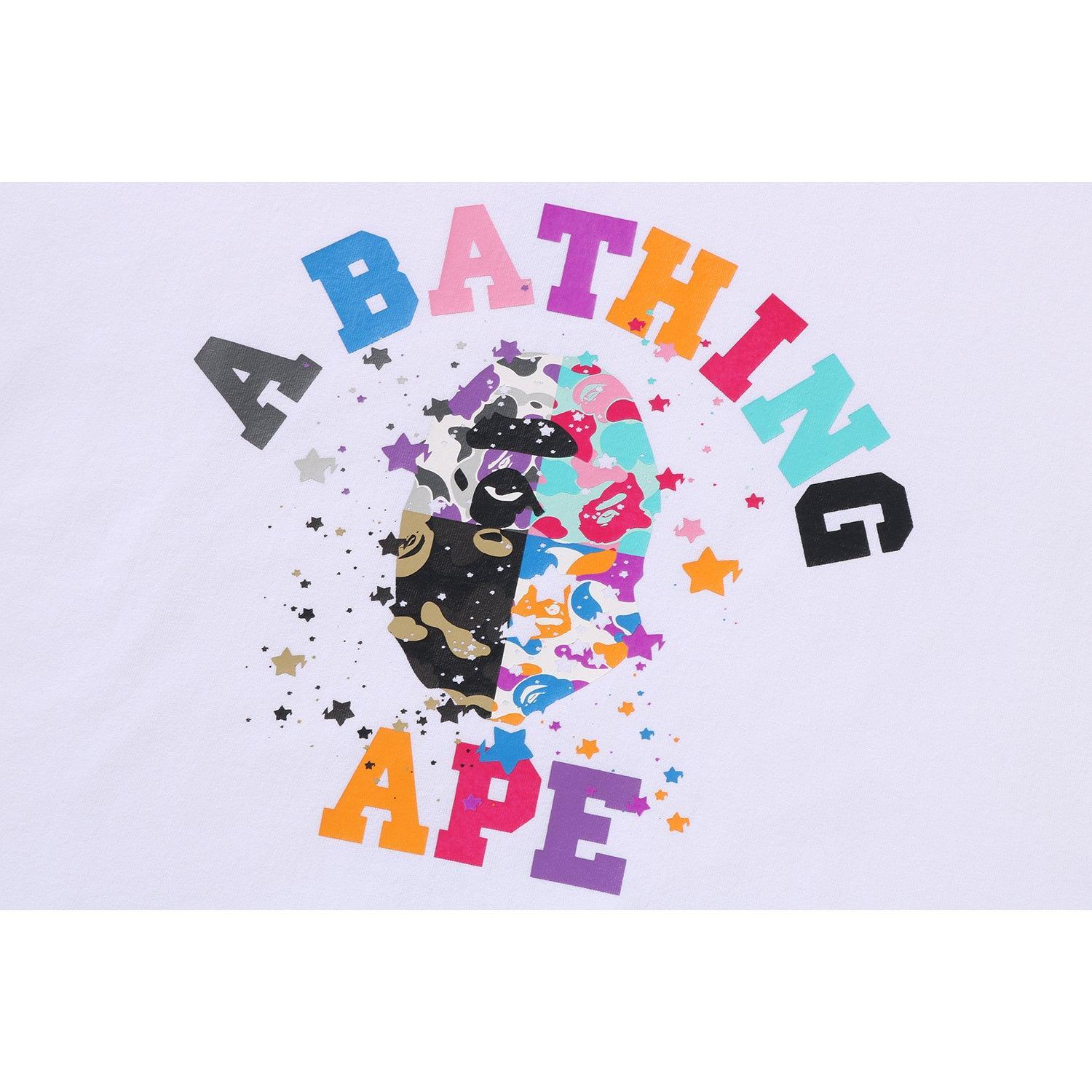 BAPE US COLLEGE STA TEE MENS Male Product Image