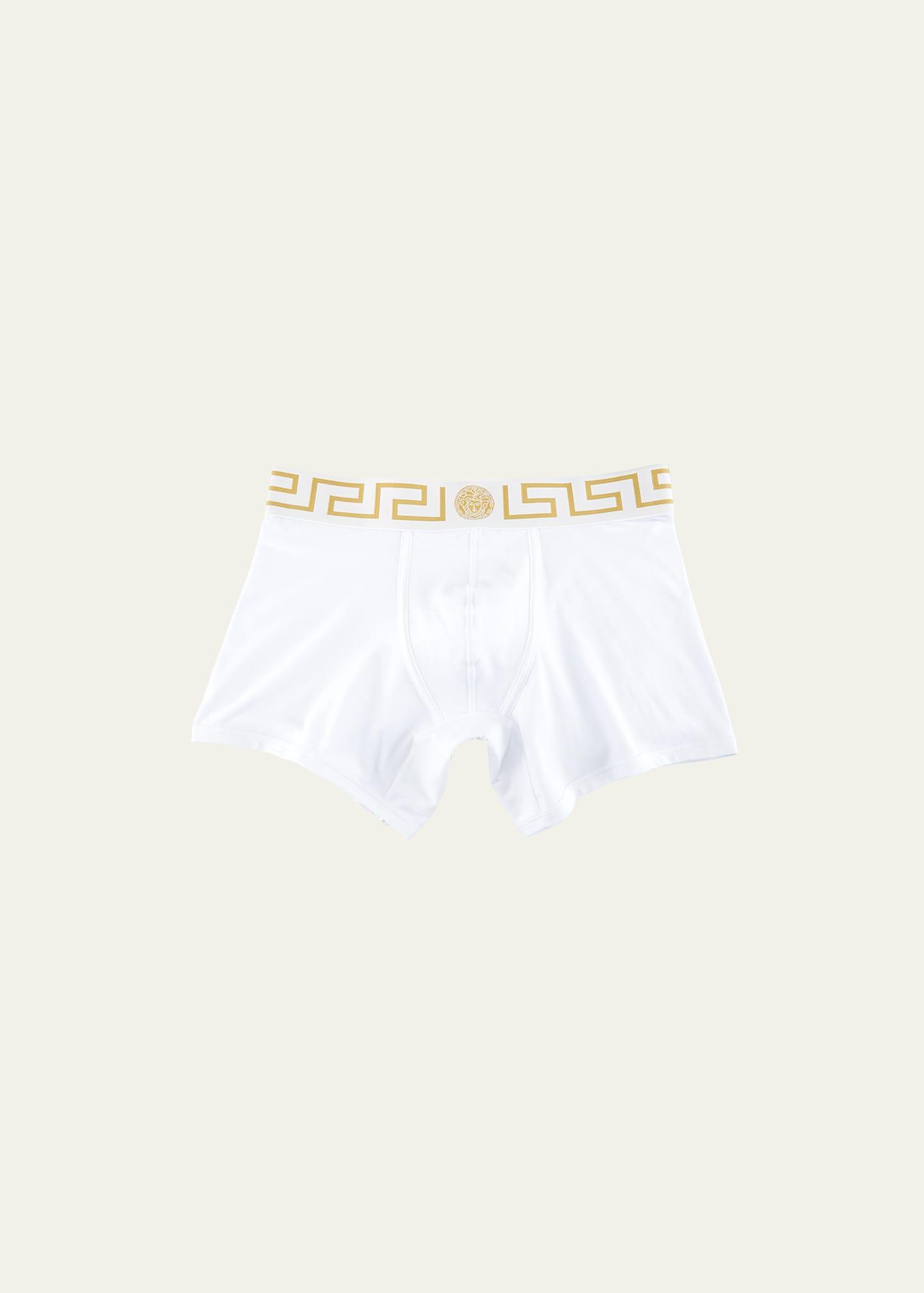 Greca Border Long Boxer Trunks Product Image