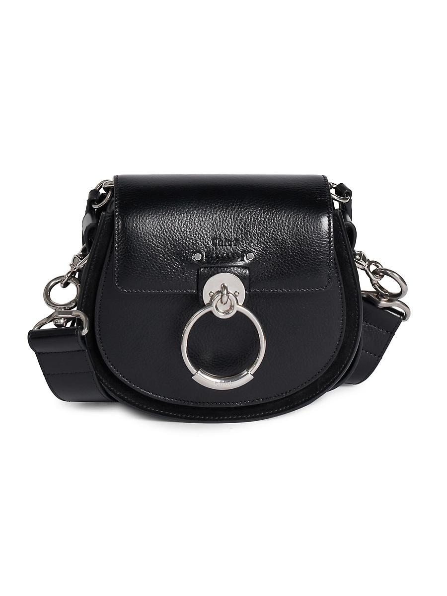 Womens Tess Leather Crossbody Bag Product Image