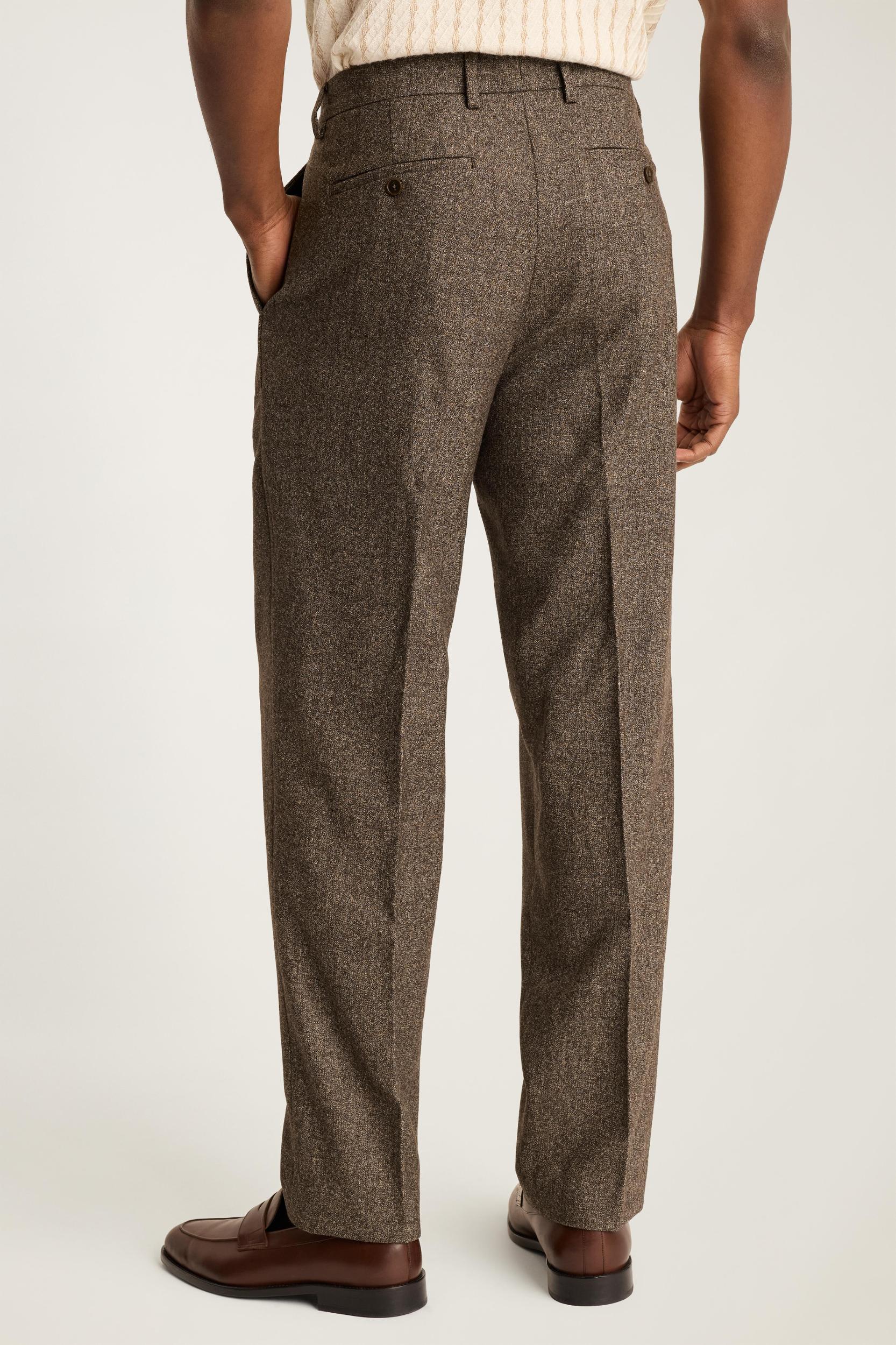 Pleated Wool Trouser Product Image