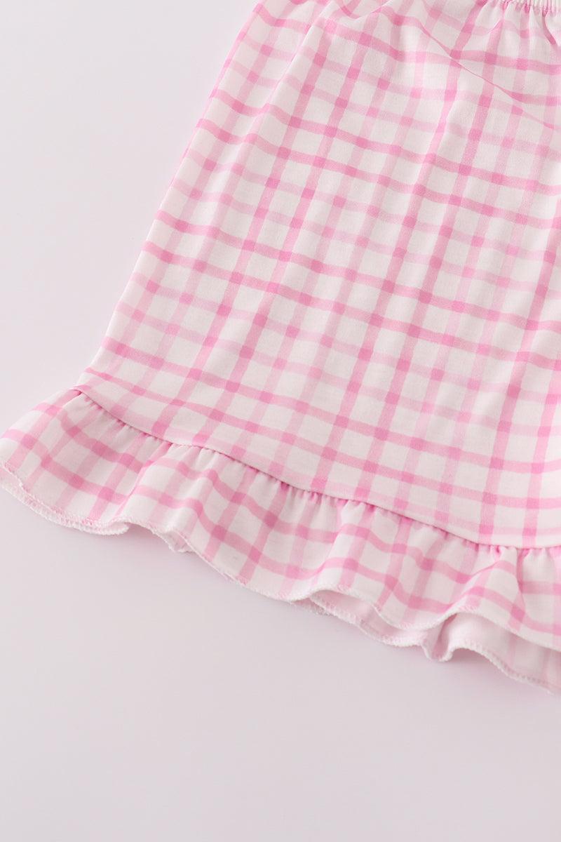 Pink party puppy print set Product Image