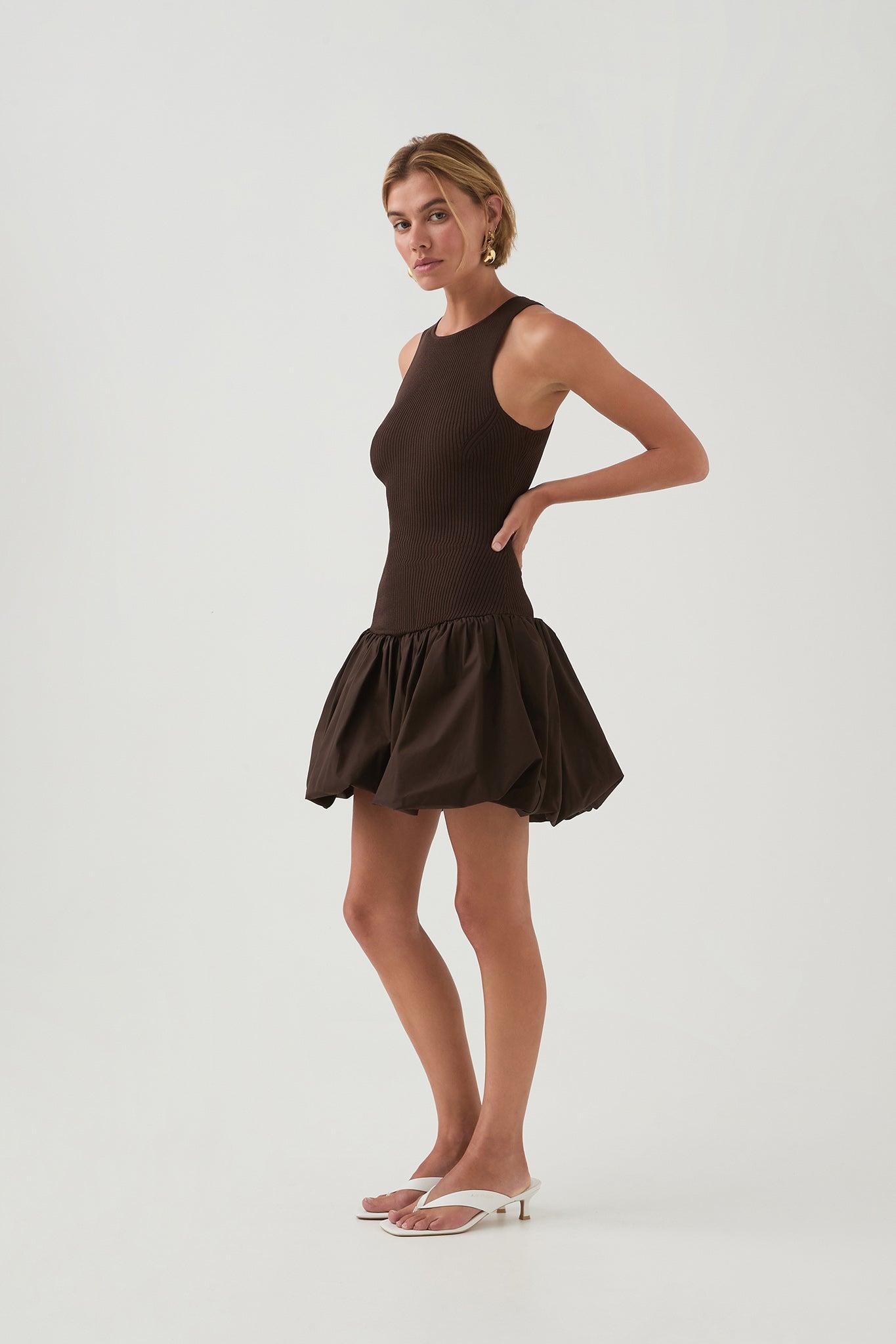 Havana Bubble Mini Dress Product Image