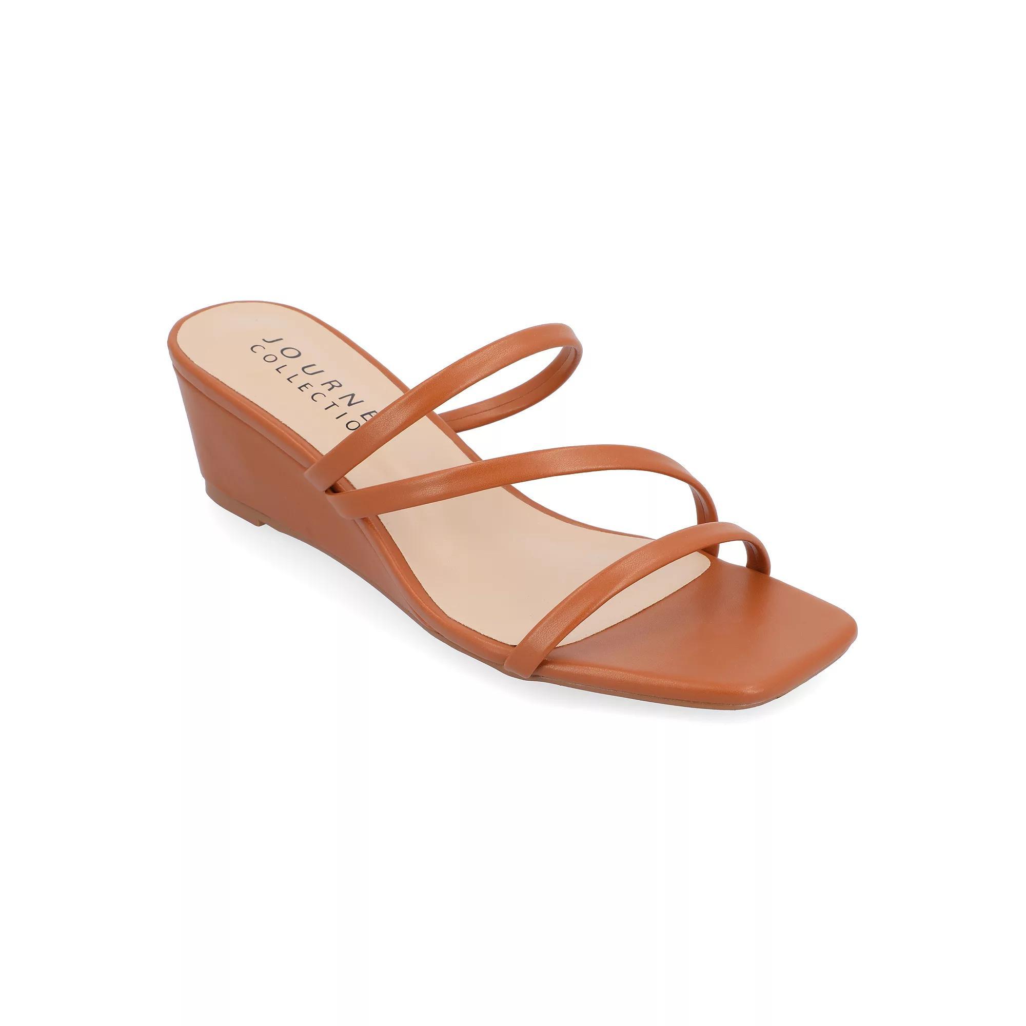 Journee Takarah Womens Wedge Sandals Product Image