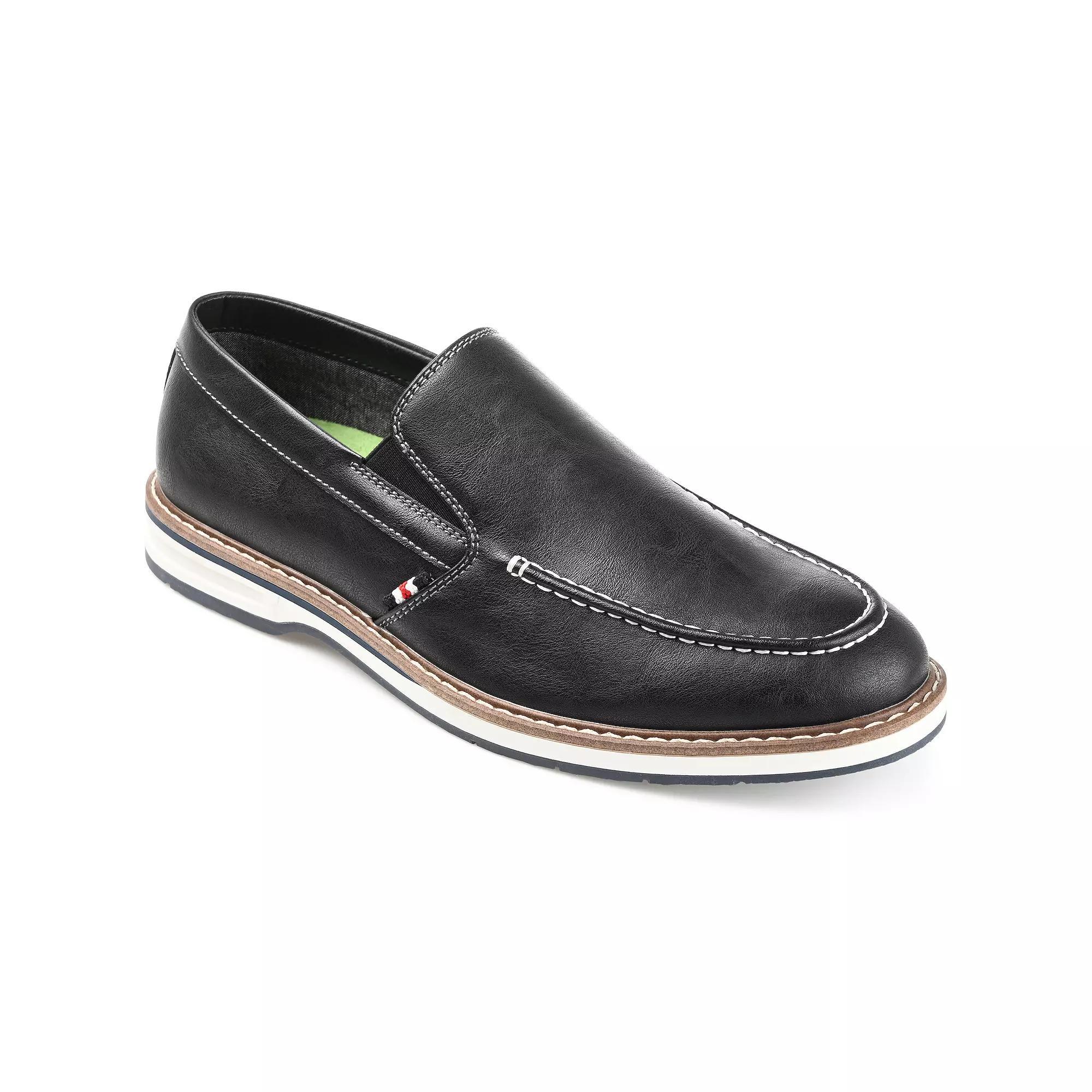 VANCE Harrison Men's Slip-On Casual Loafers, Size: 9.5, Black Product Image