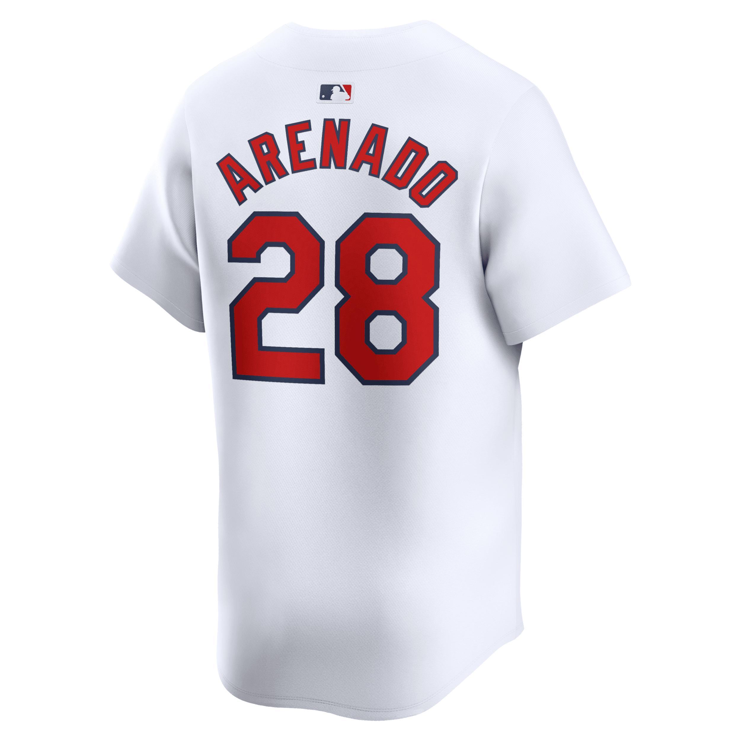 Men's Nike Nolan Arenado White St. Louis Cardinals Home Limited Player Jersey, Size: 4XL Product Image