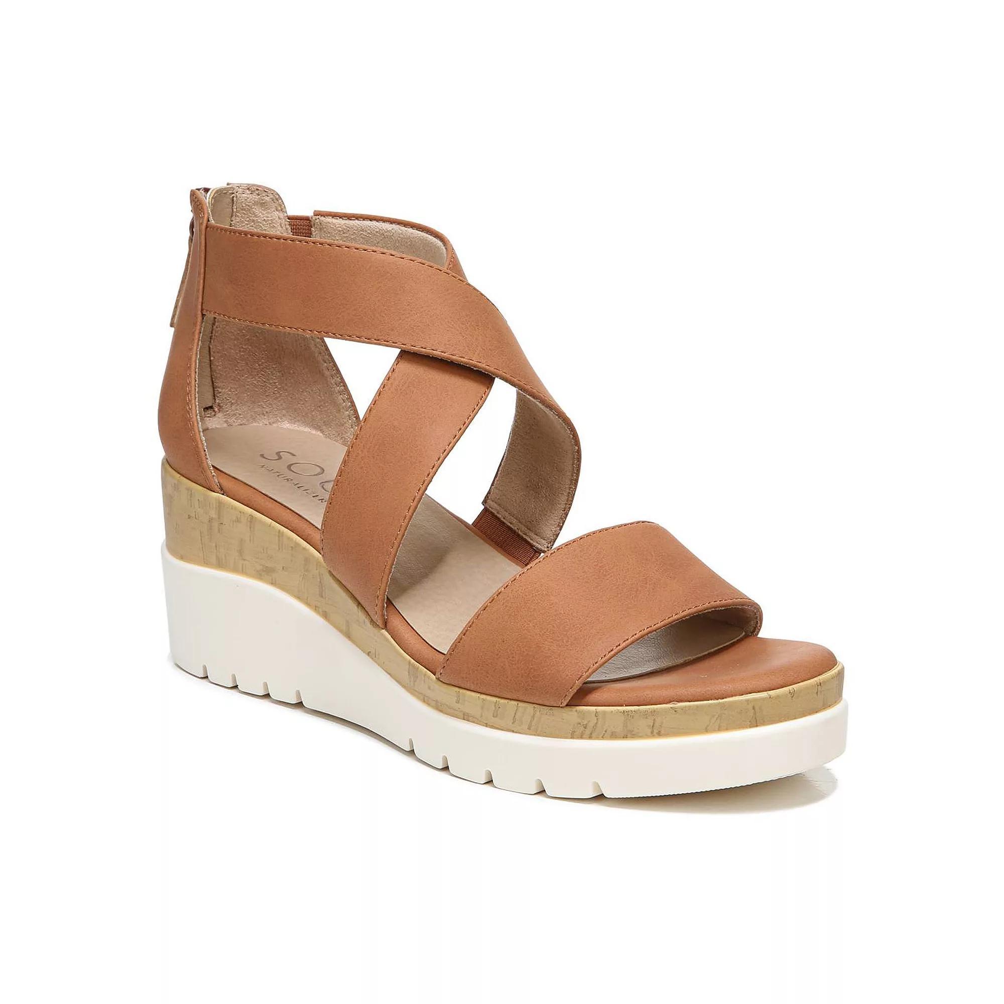 SOUL Naturalizer Goodtimes Womens Wedge Sandals Product Image