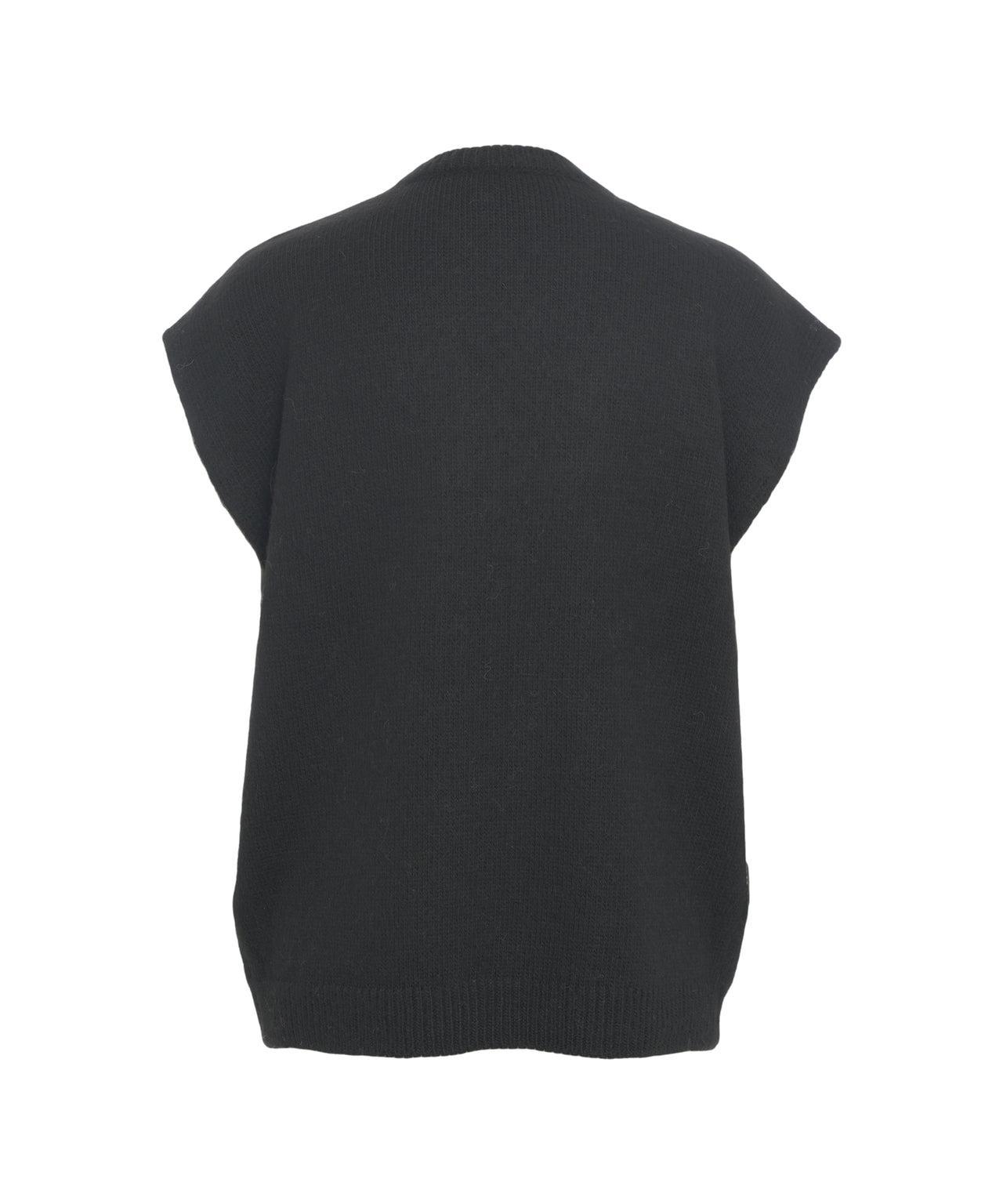 Vest with argyle pattern Product Image