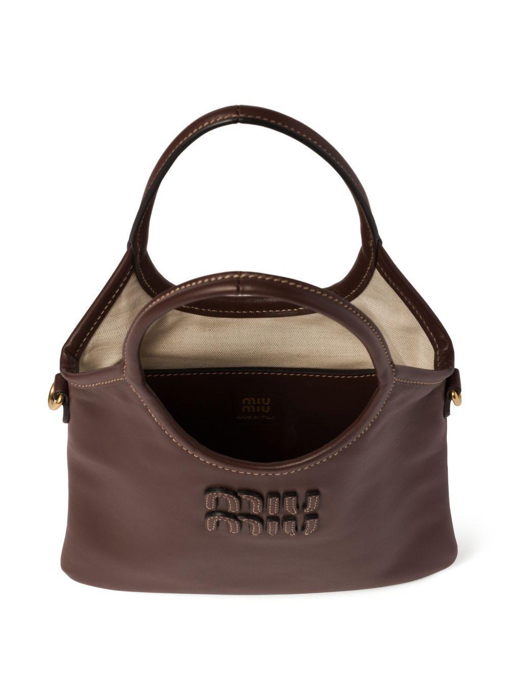 Ivy leather tote bag  Product Image