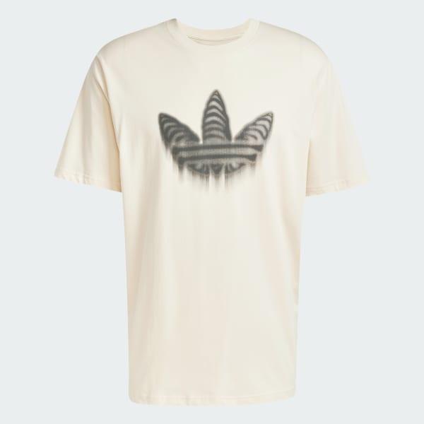 adidas Skeleton Trefoil Tee Collegiate Purple XS Mens Product Image