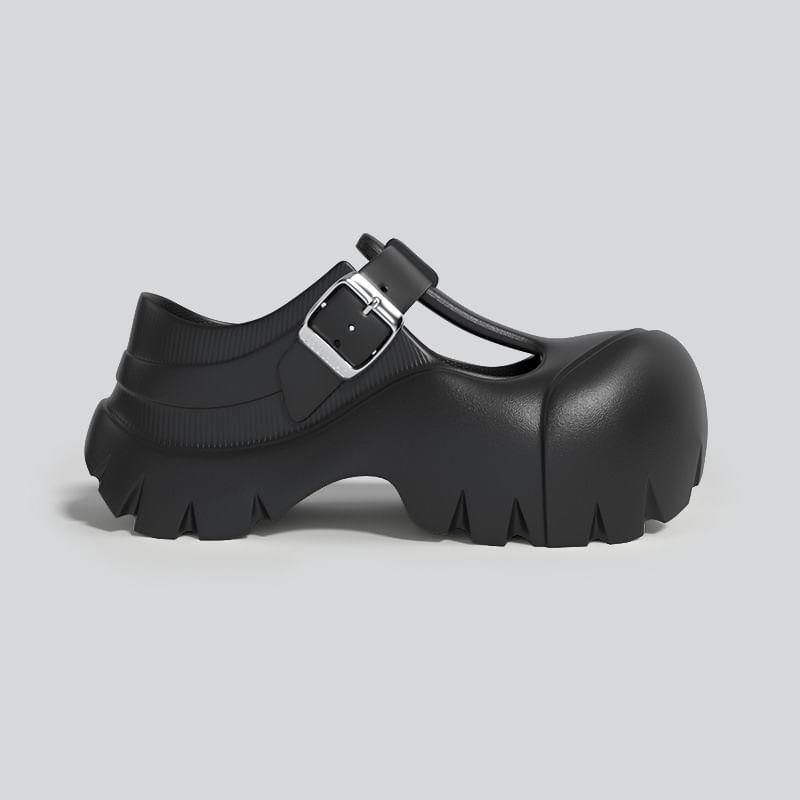 Plain Platform Mary Jane Clog Product Image