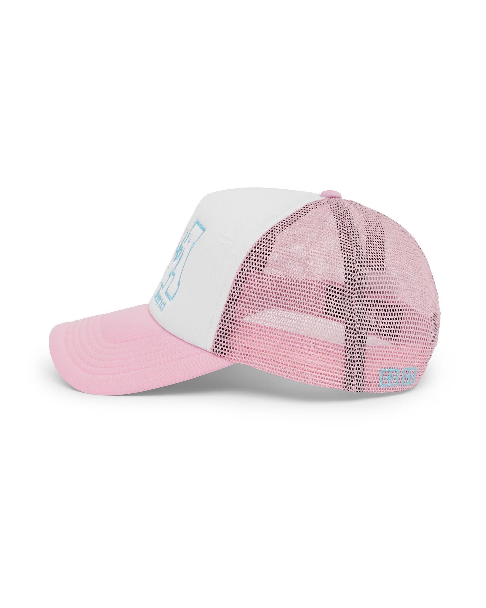 LA AND THE STREETS TRUCKER CAP PURPLE Male Product Image