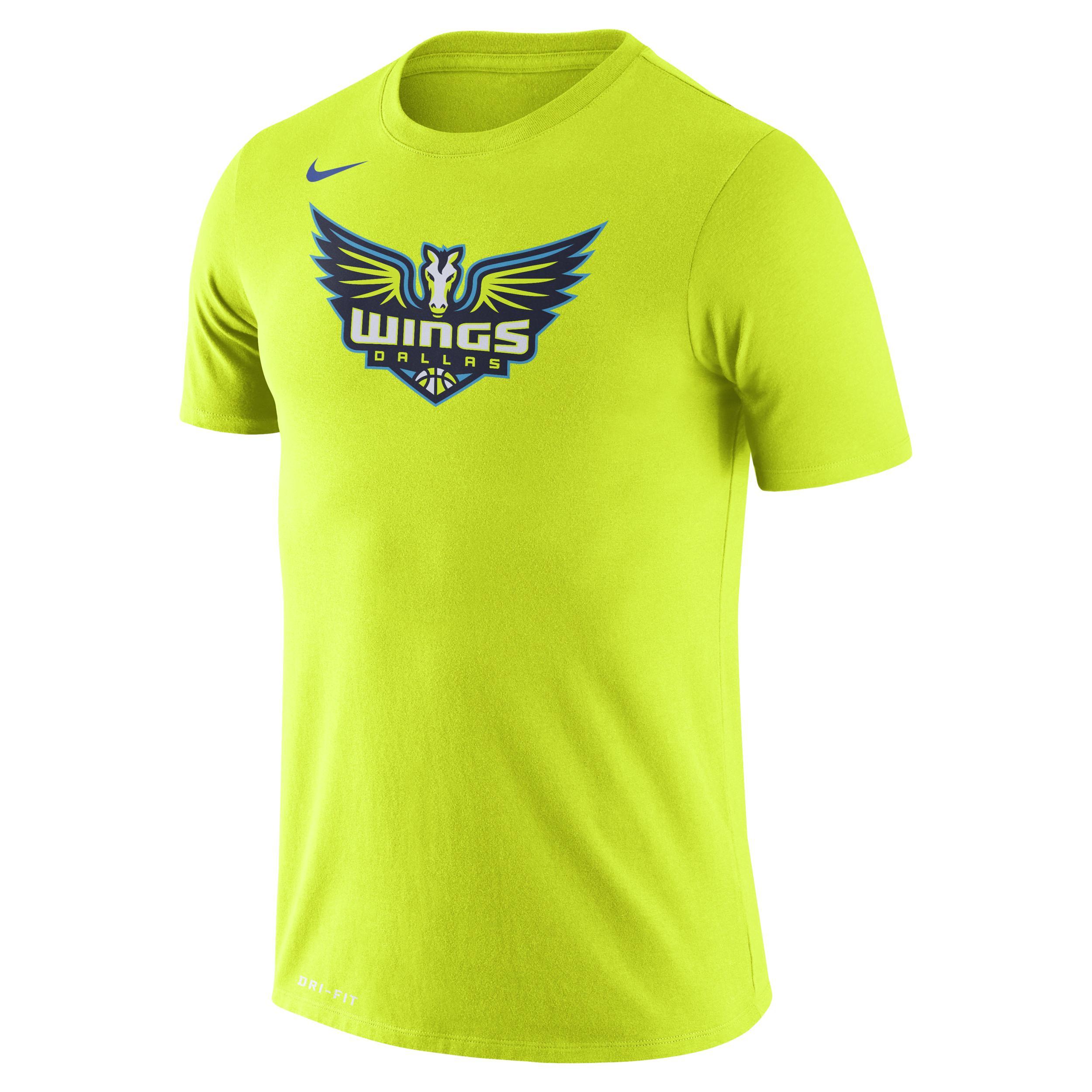 Men's Nike Green Dallas Wings Logo Performance T-Shirt, Size: Large, Dlw Green Product Image