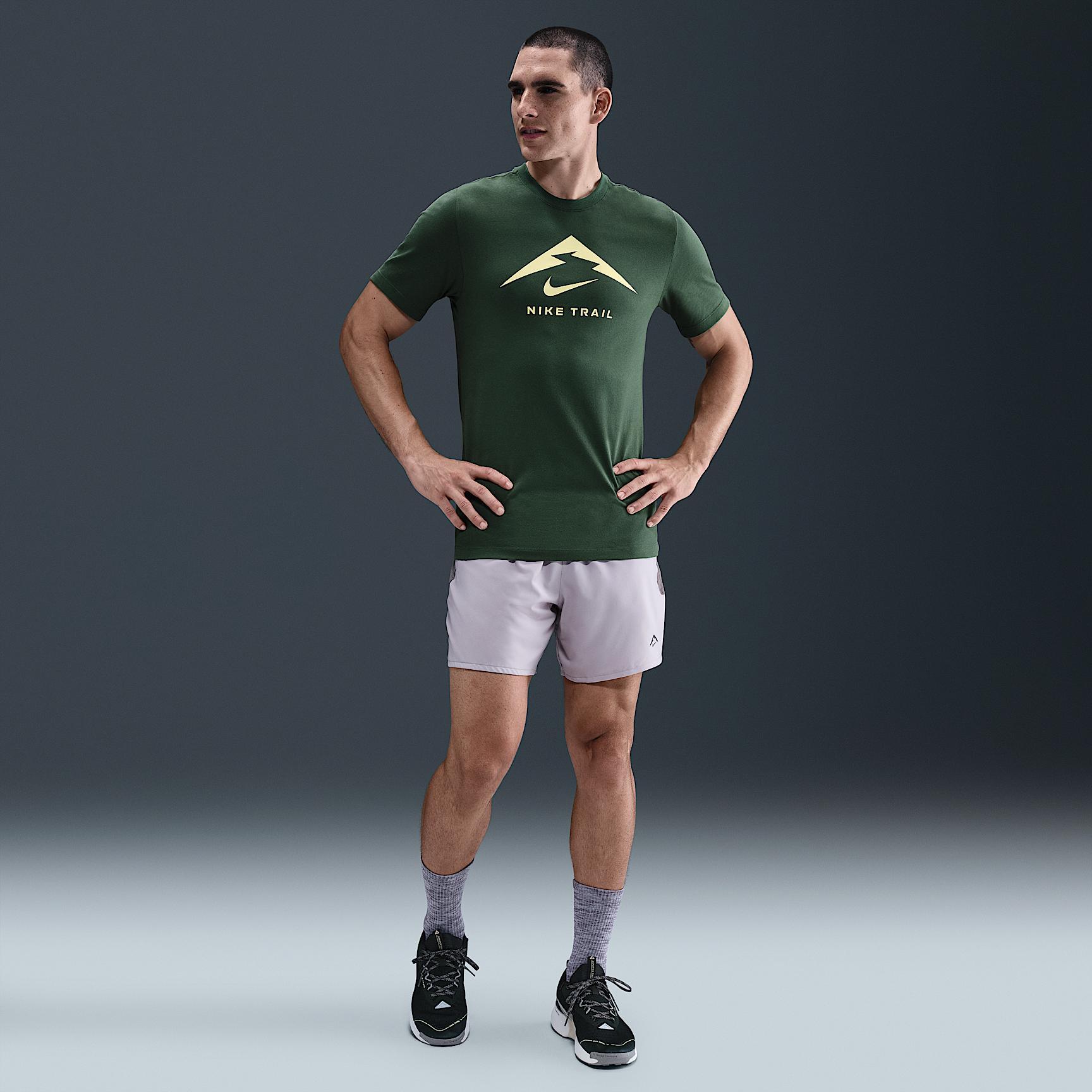 Nike Men's Dri-FIT Trail Running T-Shirt Product Image
