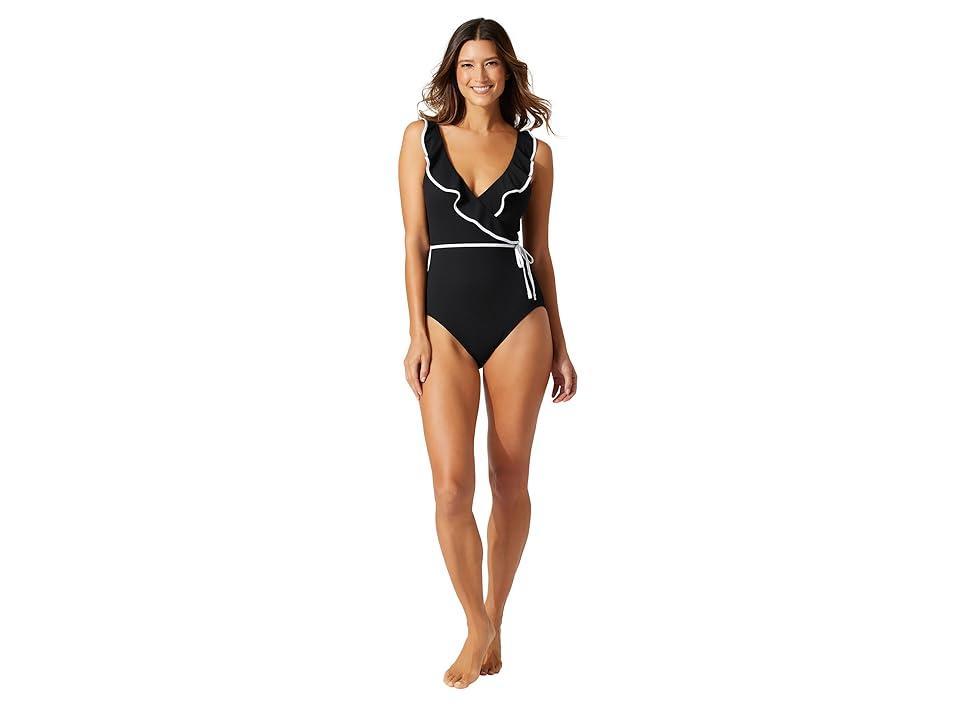 Island Cays Cabana Wrap One-Piece Swimsuit Product Image