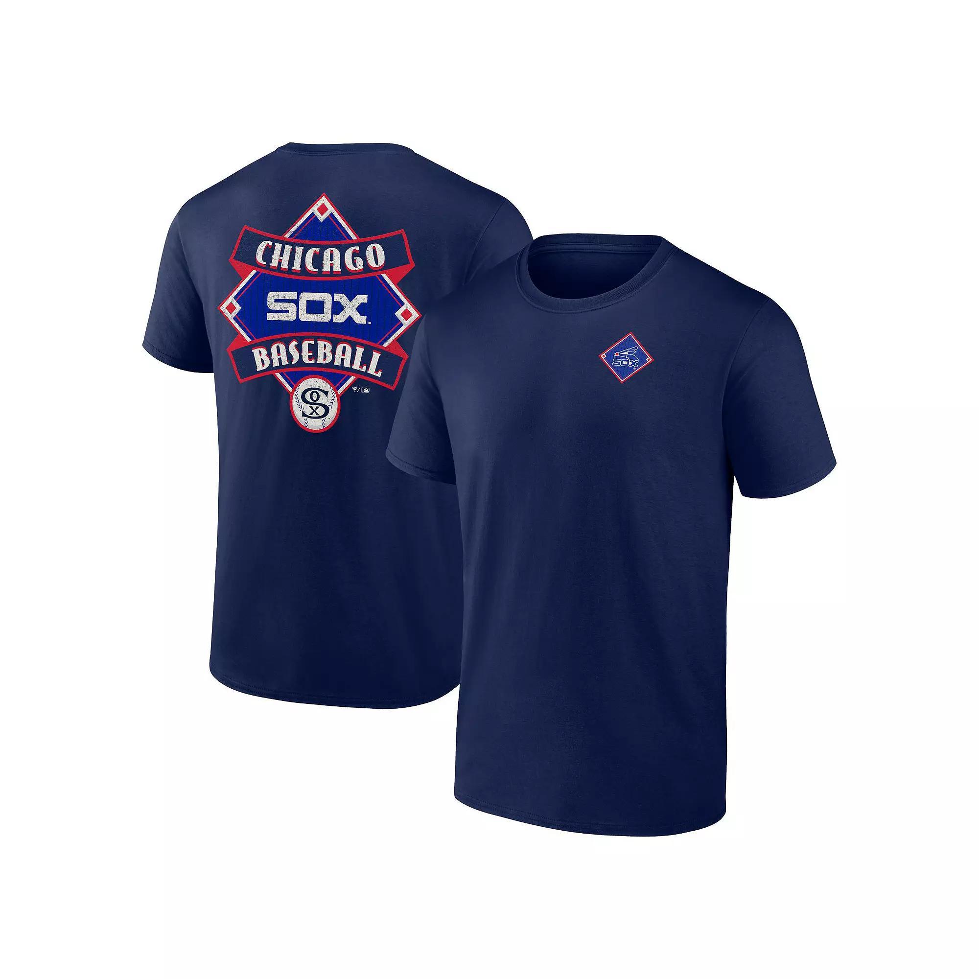 Mens Profile Chicago White Sox Big & Tall Field Play T-Shirt Blue Product Image