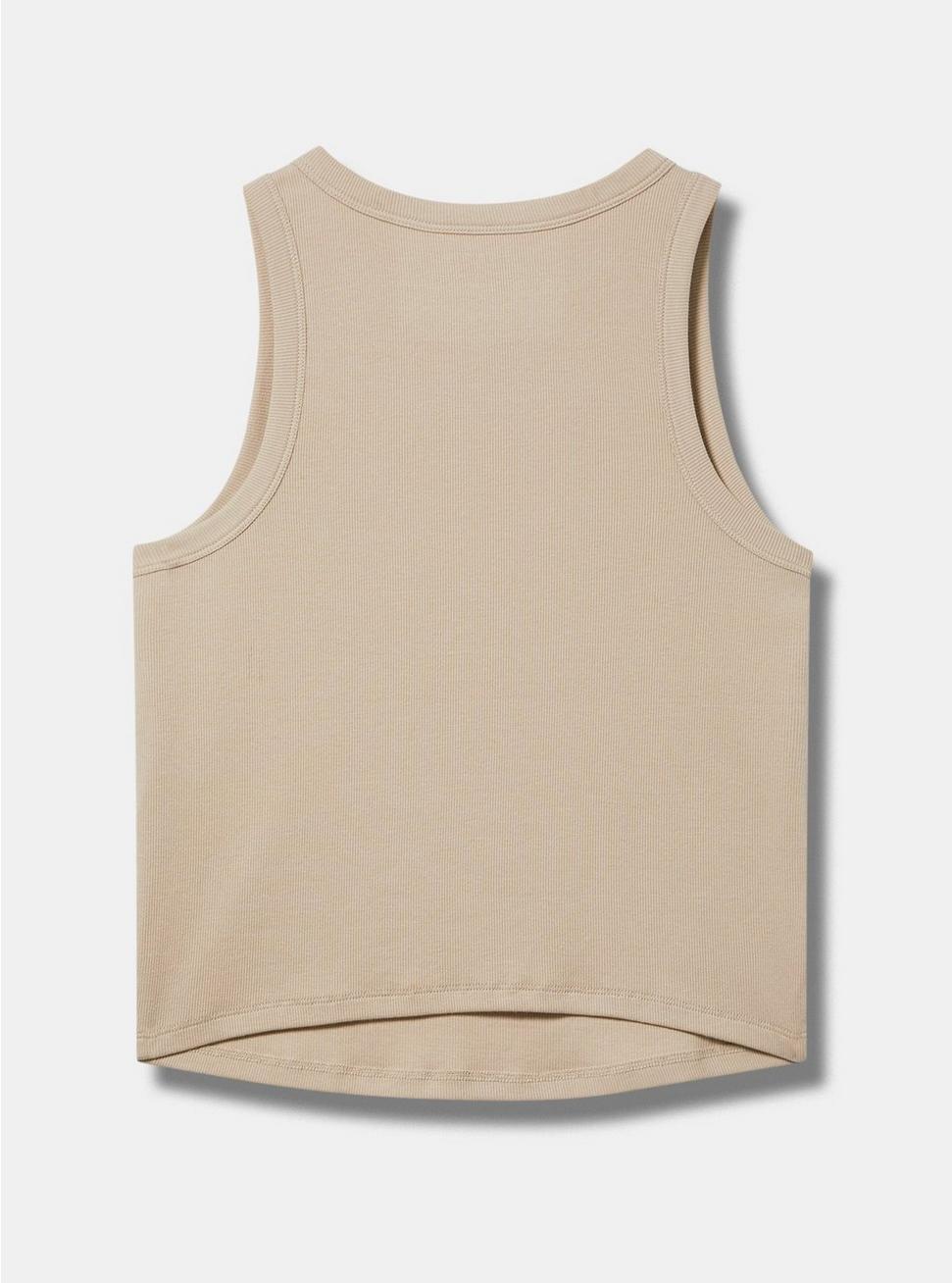 Sweet Summertime Ribbed Crop Tank Product Image
