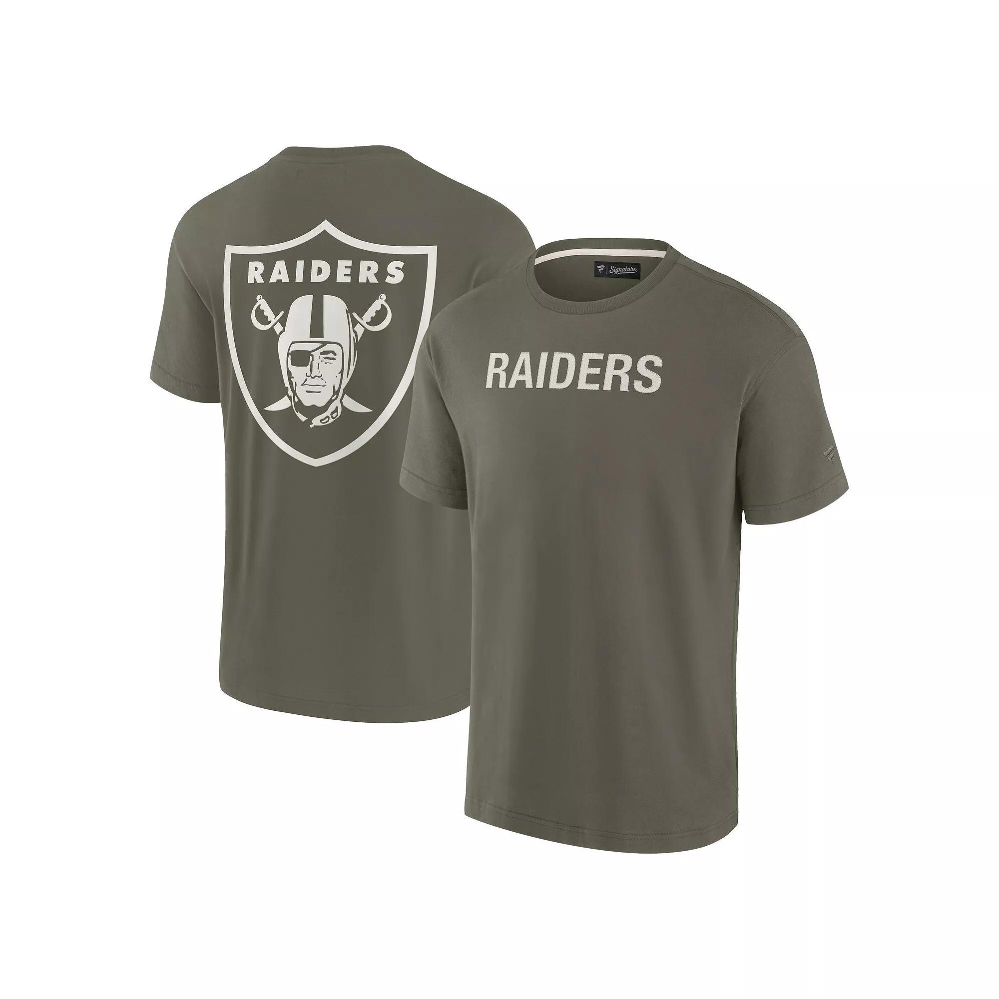 Unisex Fanatics Olive Las Vegas Raiders Elements Super Soft Short Sleeve T-Shirt, Adult Unisex, Size: Medium, Lvr Team Product Image