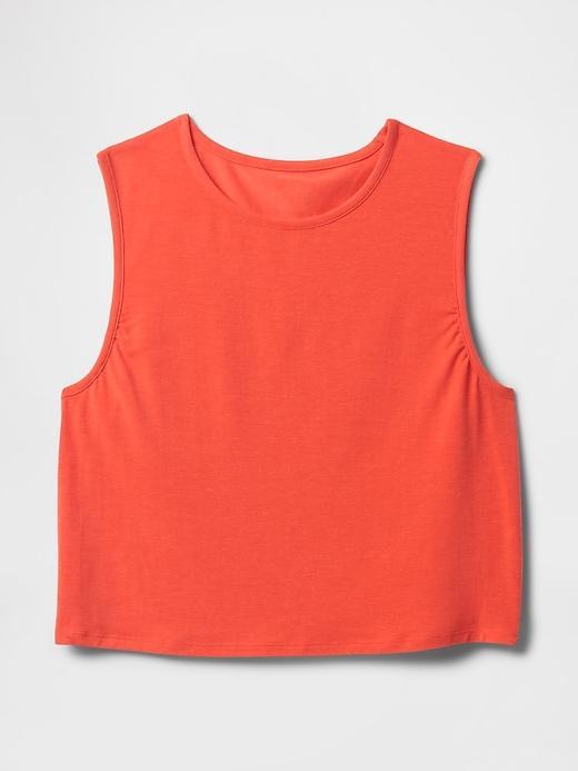 GapFit Breathe Cropped Muscle Tank Top Product Image