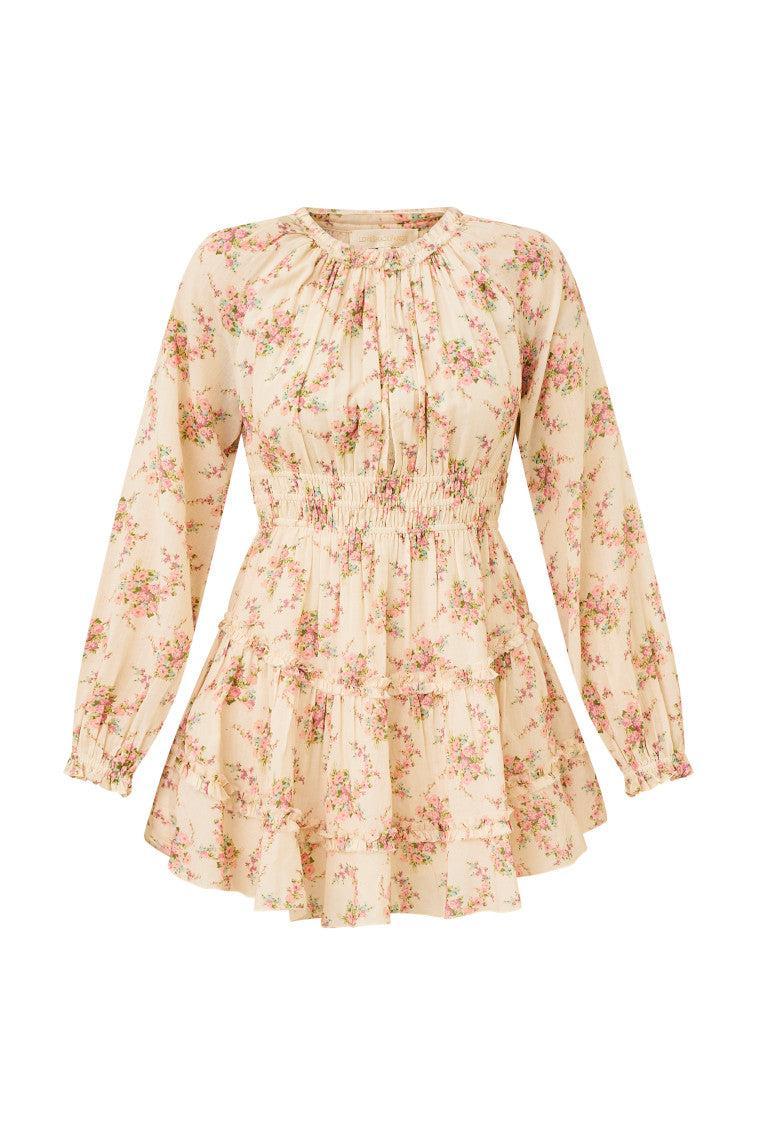 Mellini Floral Cotton Mini Dress Product Image