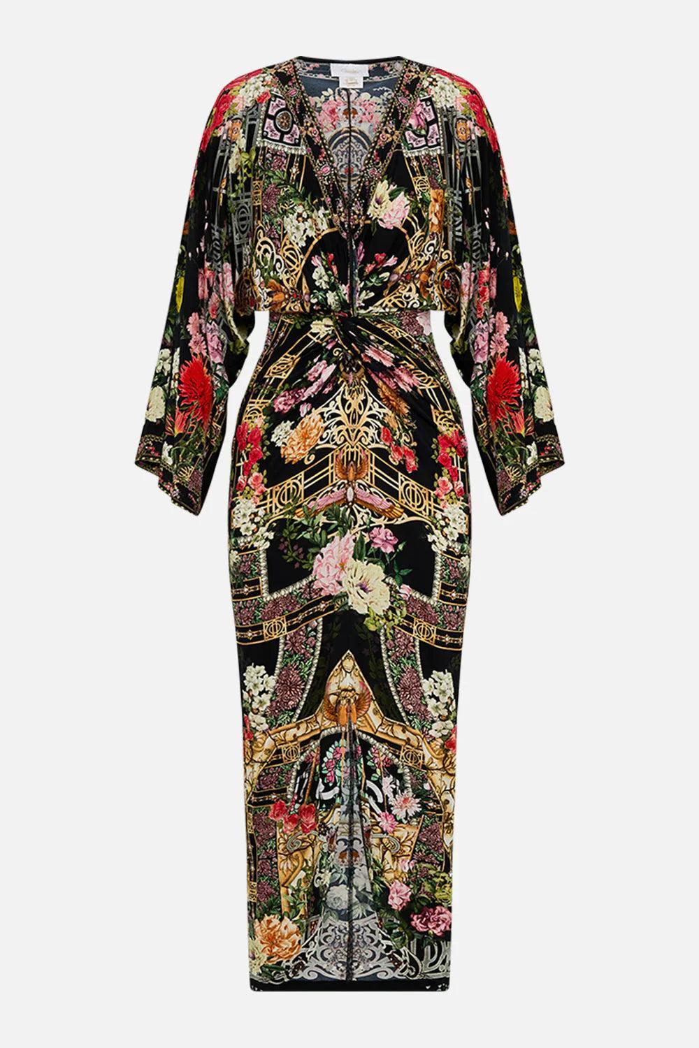 CAMILLA LONG SPLIT FRONT TWIST DRESS Product Image