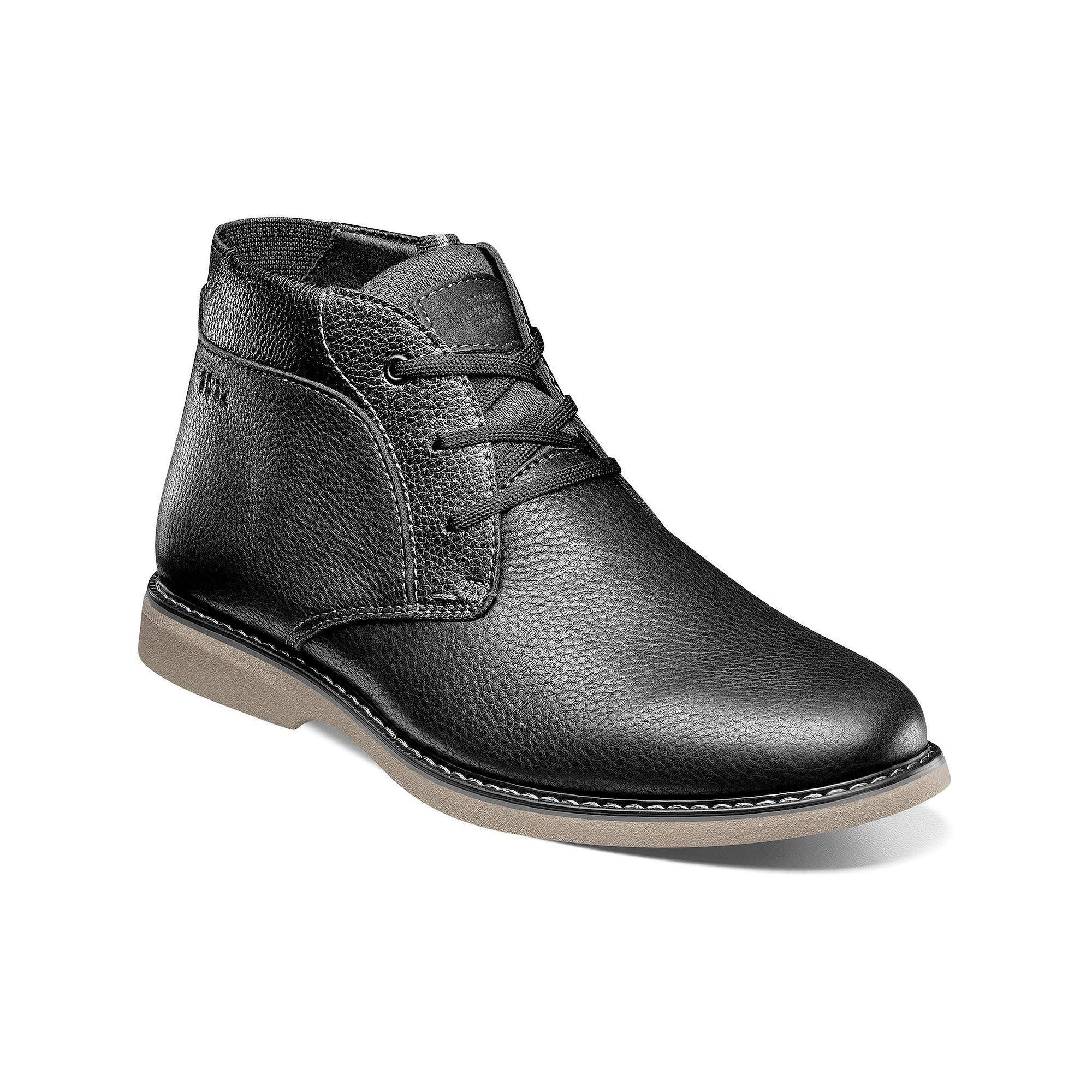 Nunn Bush® Otto Men's Leather Plain Toe Chukka Boots, Size: 12, Brown Ch Product Image