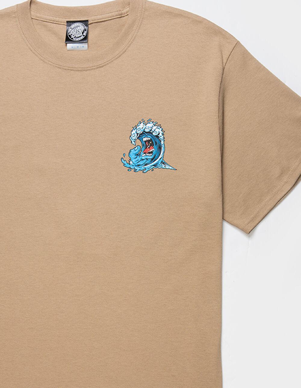 SANTA CRUZ Screaming Wave Mens Tee - SAND Product Image