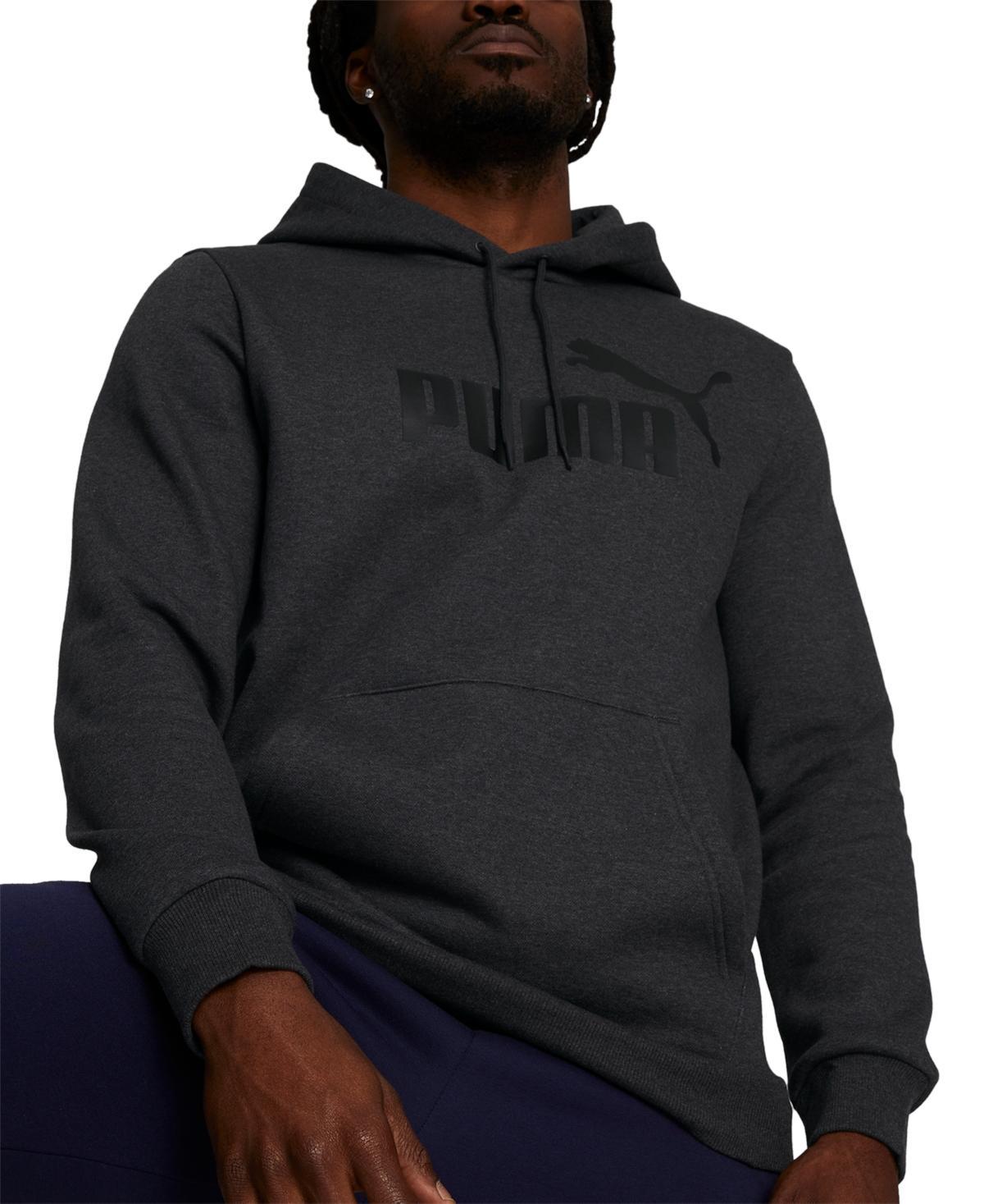 PUMA Essentials Big Logo Fleece Hoodie (Cotton ) Men's Clothing Product Image