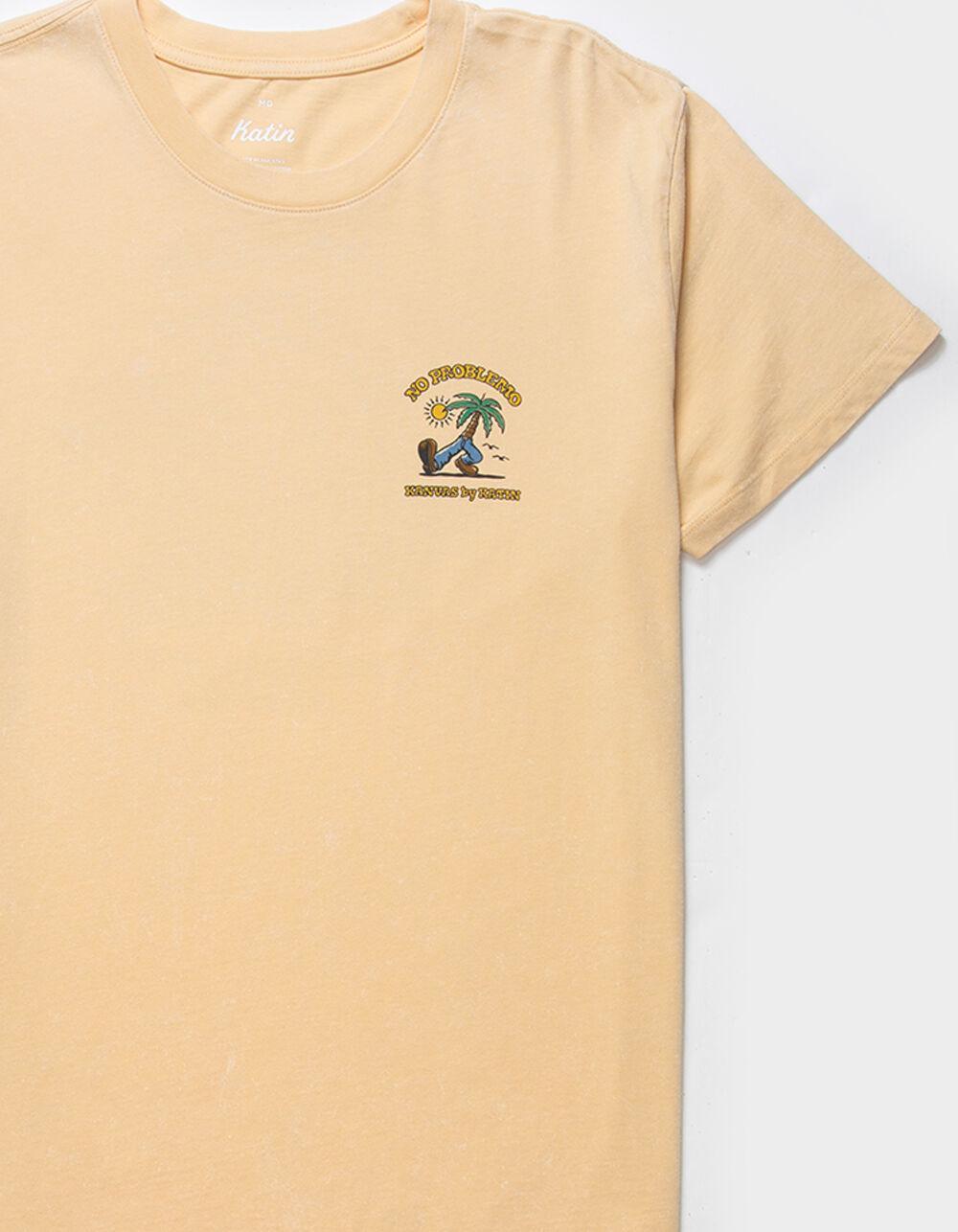 KATIN Stroll Mens Tee - PALE YELLOW Product Image