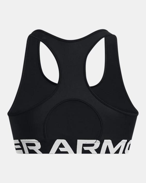HeatGear Armour Mid Branded Womens Sports Bra Product Image