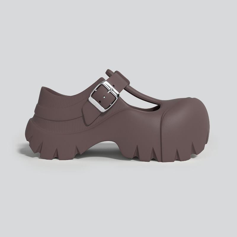 Plain Platform Mary Jane Clog Product Image