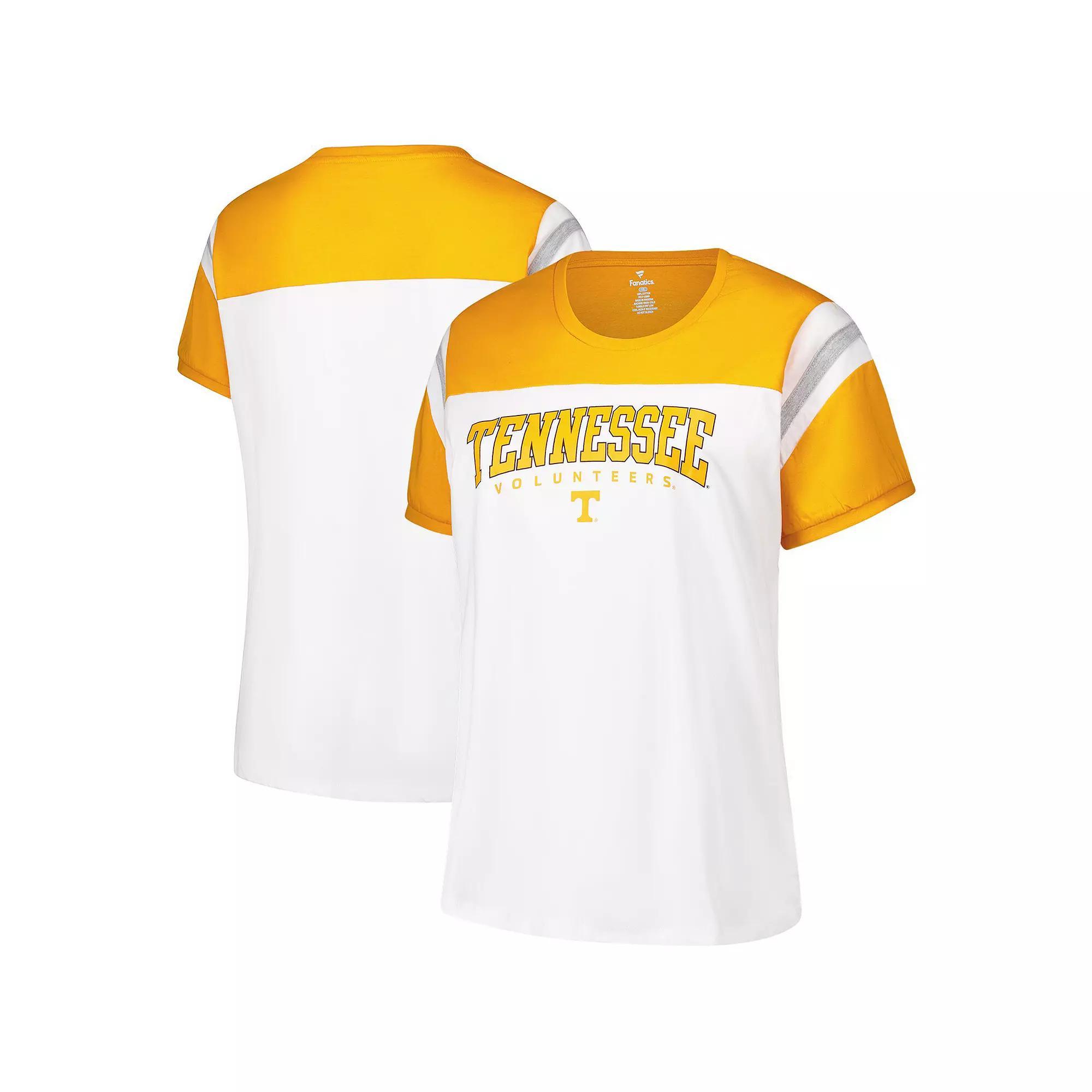 Women's Fanatics  White Tennessee Volunteers Plus Size Winning Gear T-Shirt, Size: 2XL Product Image