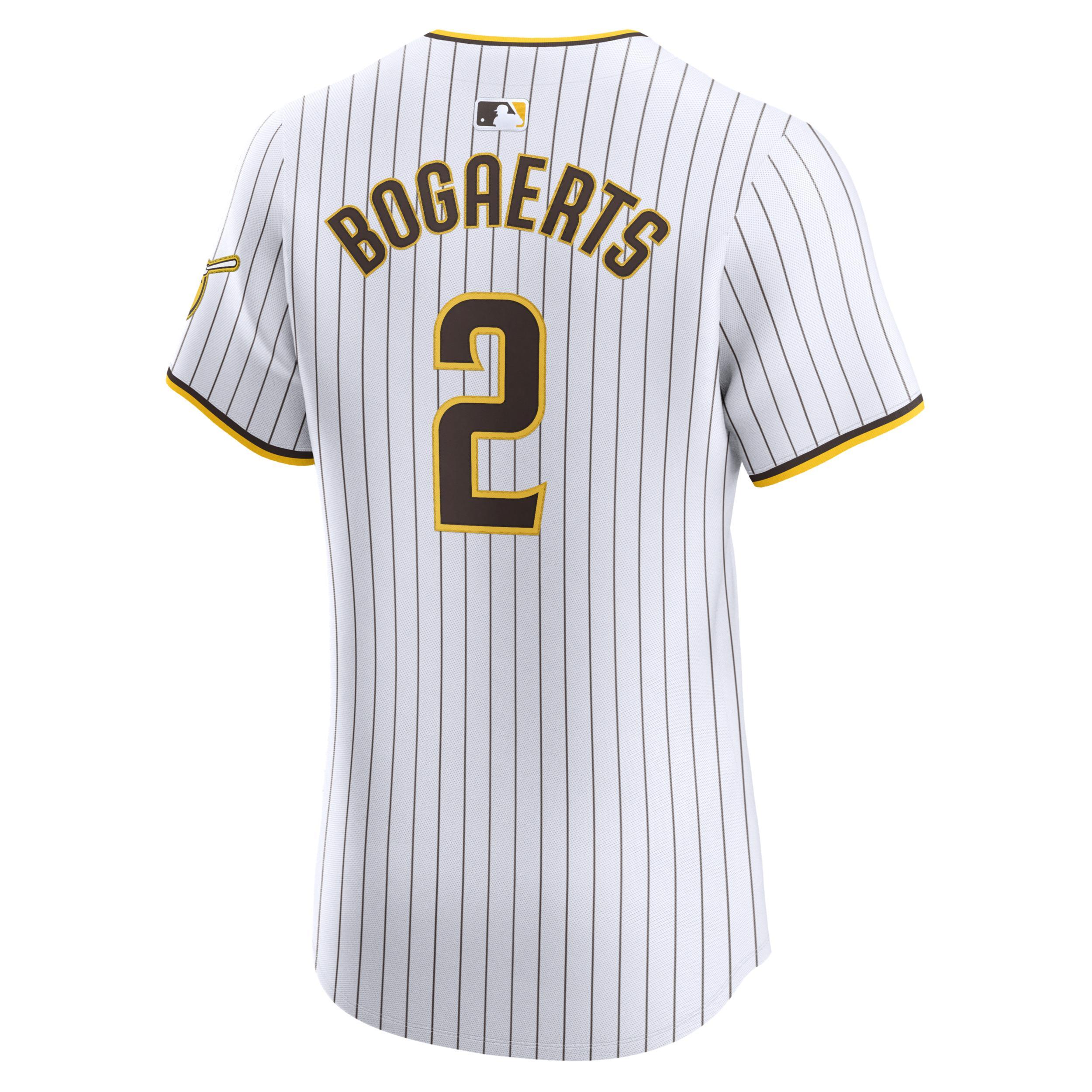 Men's Nike Xander Bogaerts White San Diego Padres Home Elite Jersey, Size: 52 Product Image