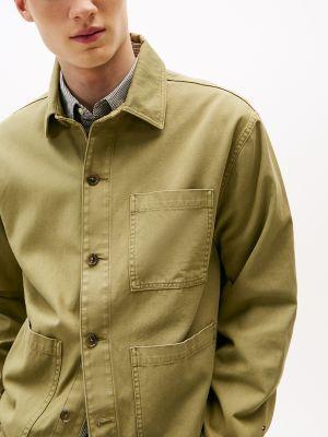 Lightweight Cotton-Linen Shirt Jacket Product Image