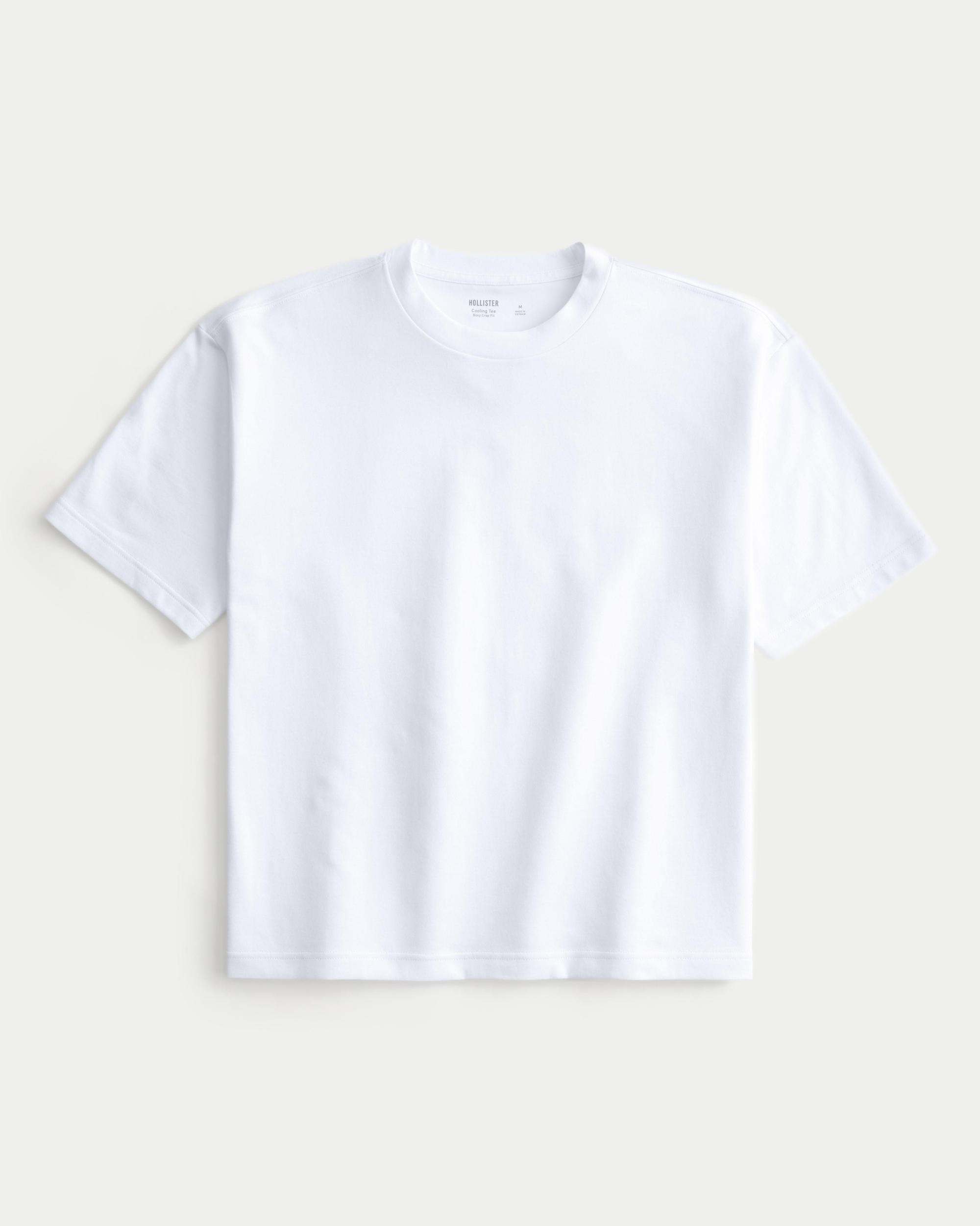 Boxy Crop Cooling Tee Product Image