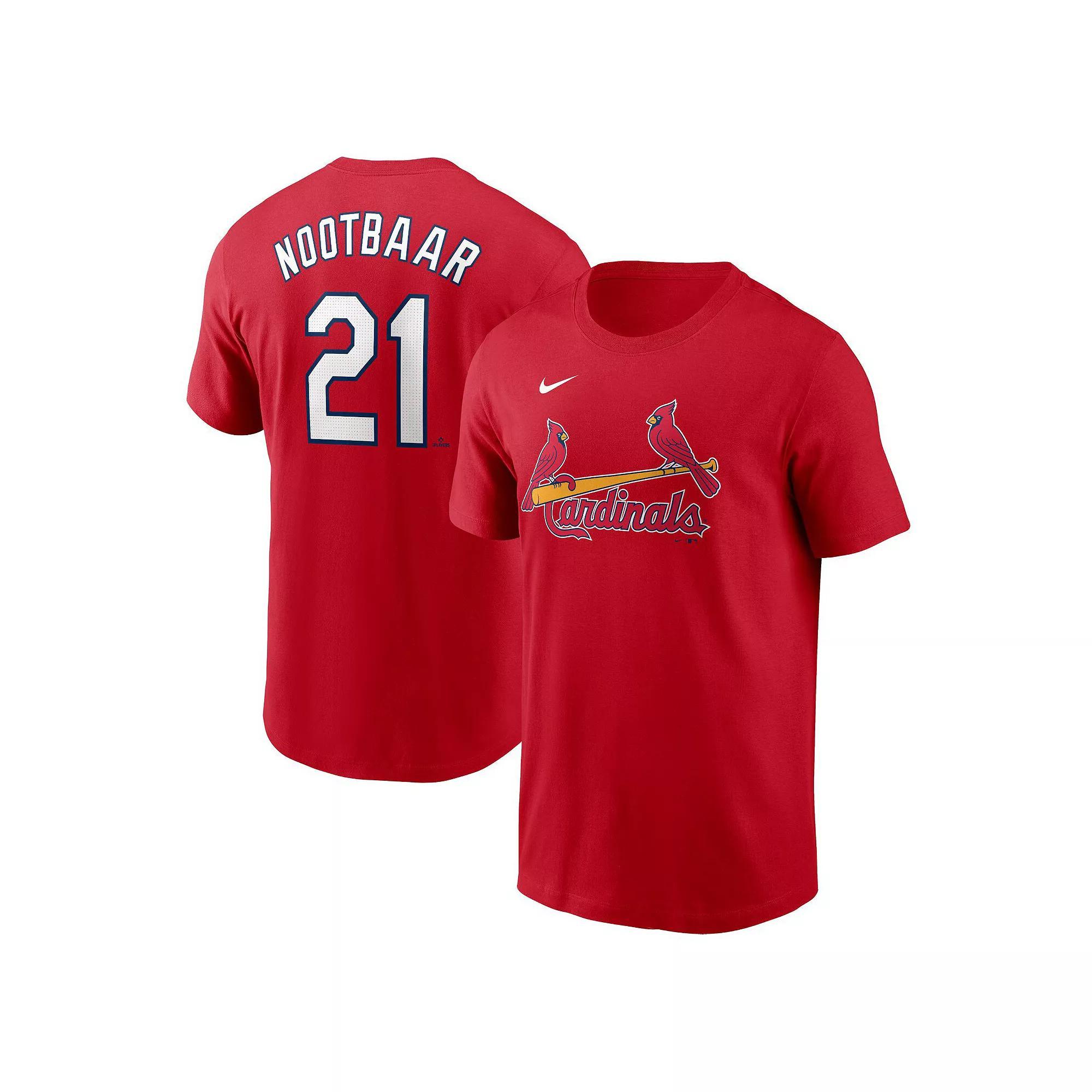 Men's Nike Rhys Hoskins Navy Milwaukee Brewers Fuse Name & Number T-Shirt, Size: Small, Blue Product Image