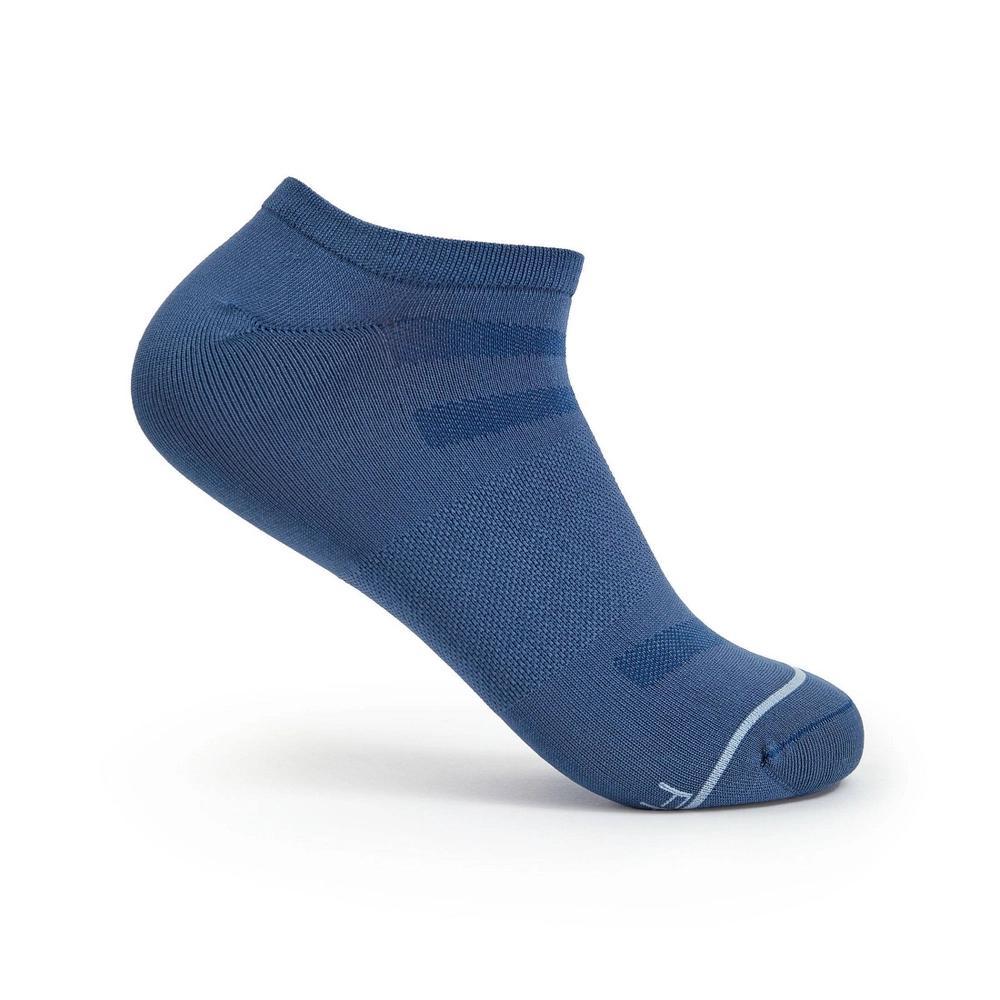 Fruit of the Loom Women's Beyond Soft 6pk No Show Socks - Blue/Assorted Color 4-10: Arch Support, Lightweight Microfiber Product Image