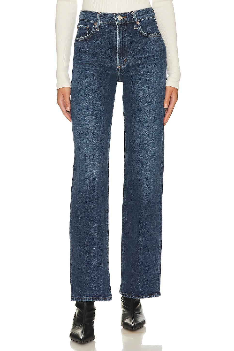 Harper Mid-Rise Wide-Leg Jeans Product Image