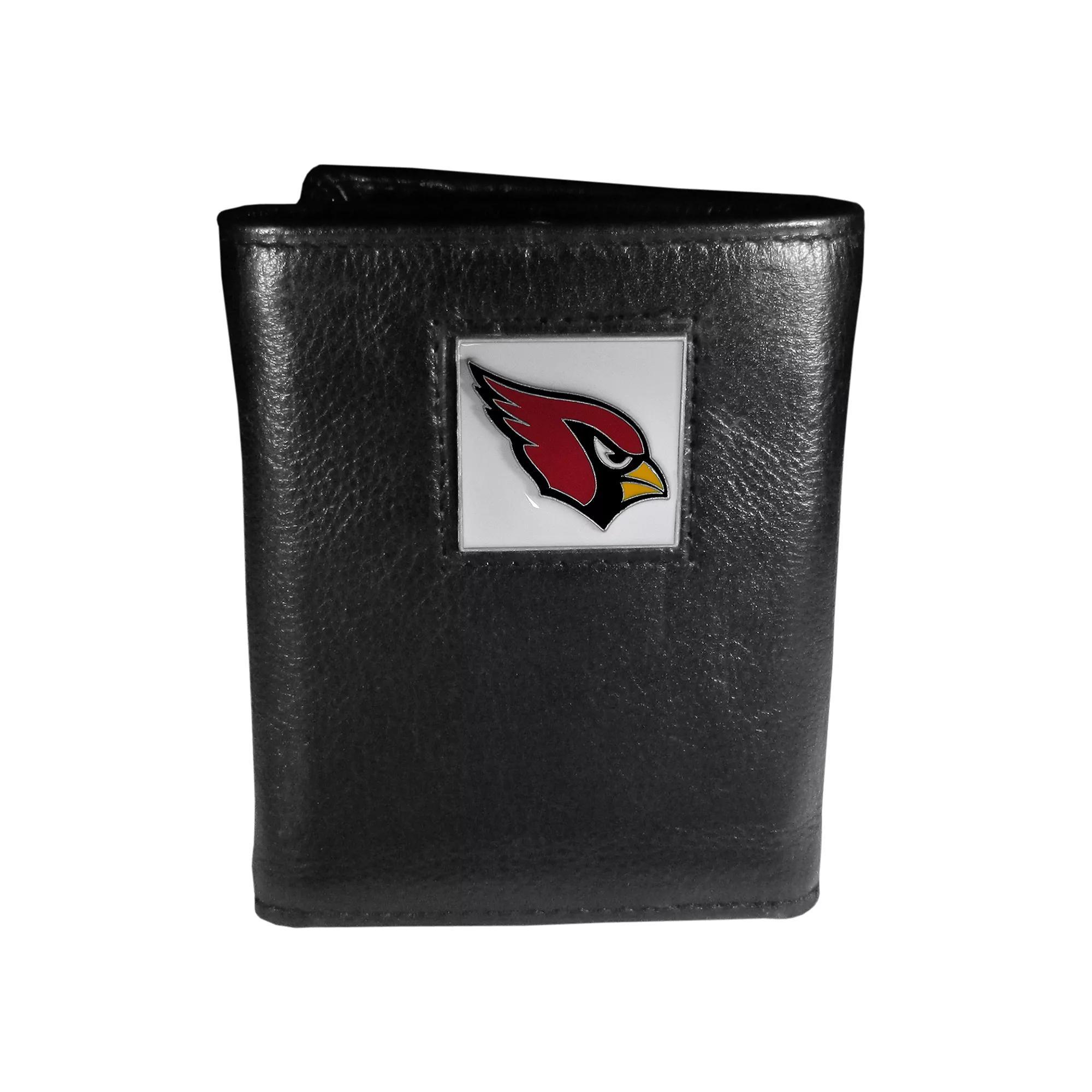 Men's Arizona Cardinals Trifold Wallet, Black Product Image