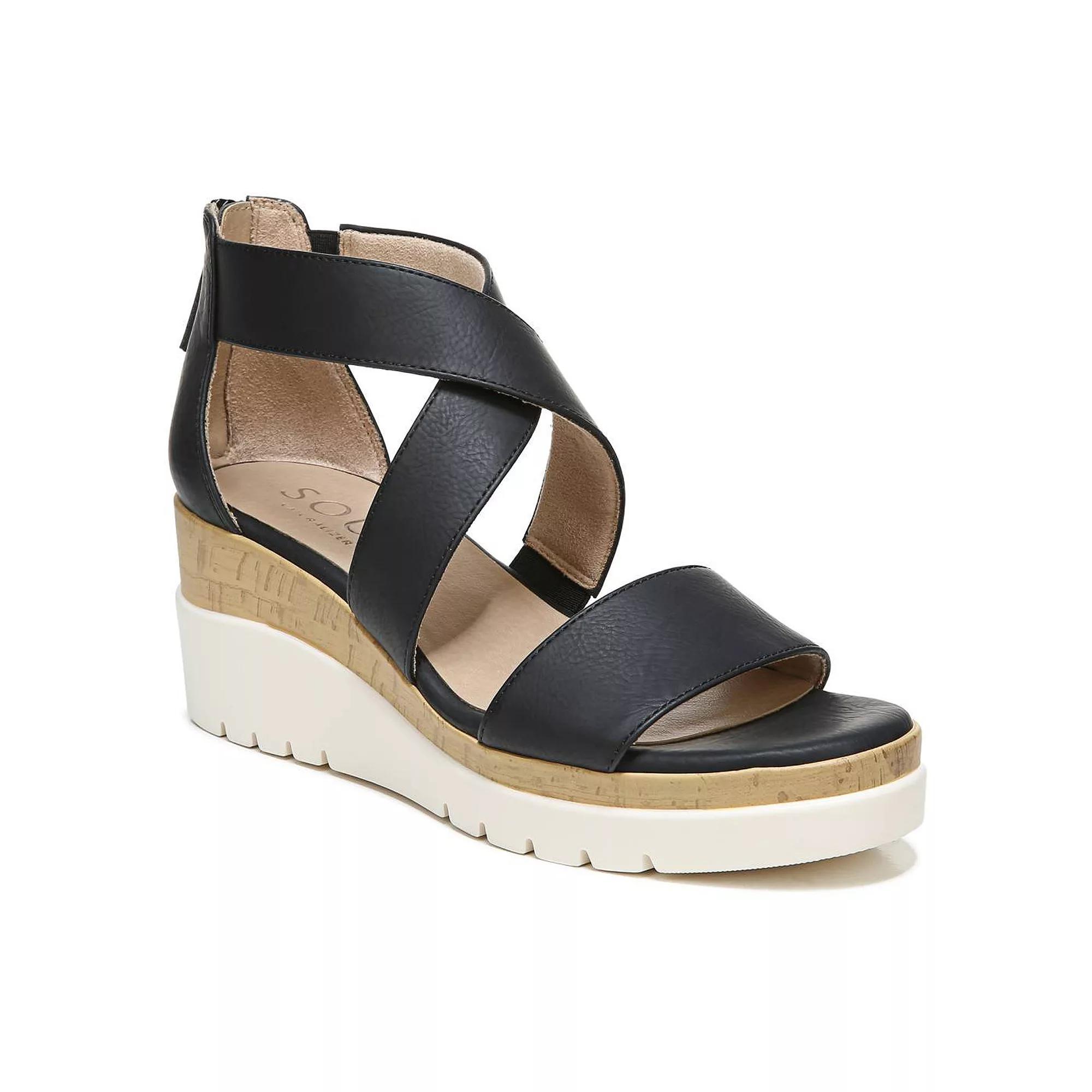 SOUL Naturalizer Goodtimes Womens Wedge Sandals Product Image