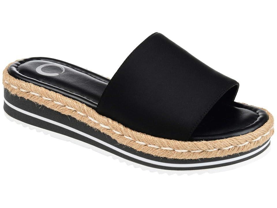 Journee Rosey Womens Espadrille Slide Sandals Product Image