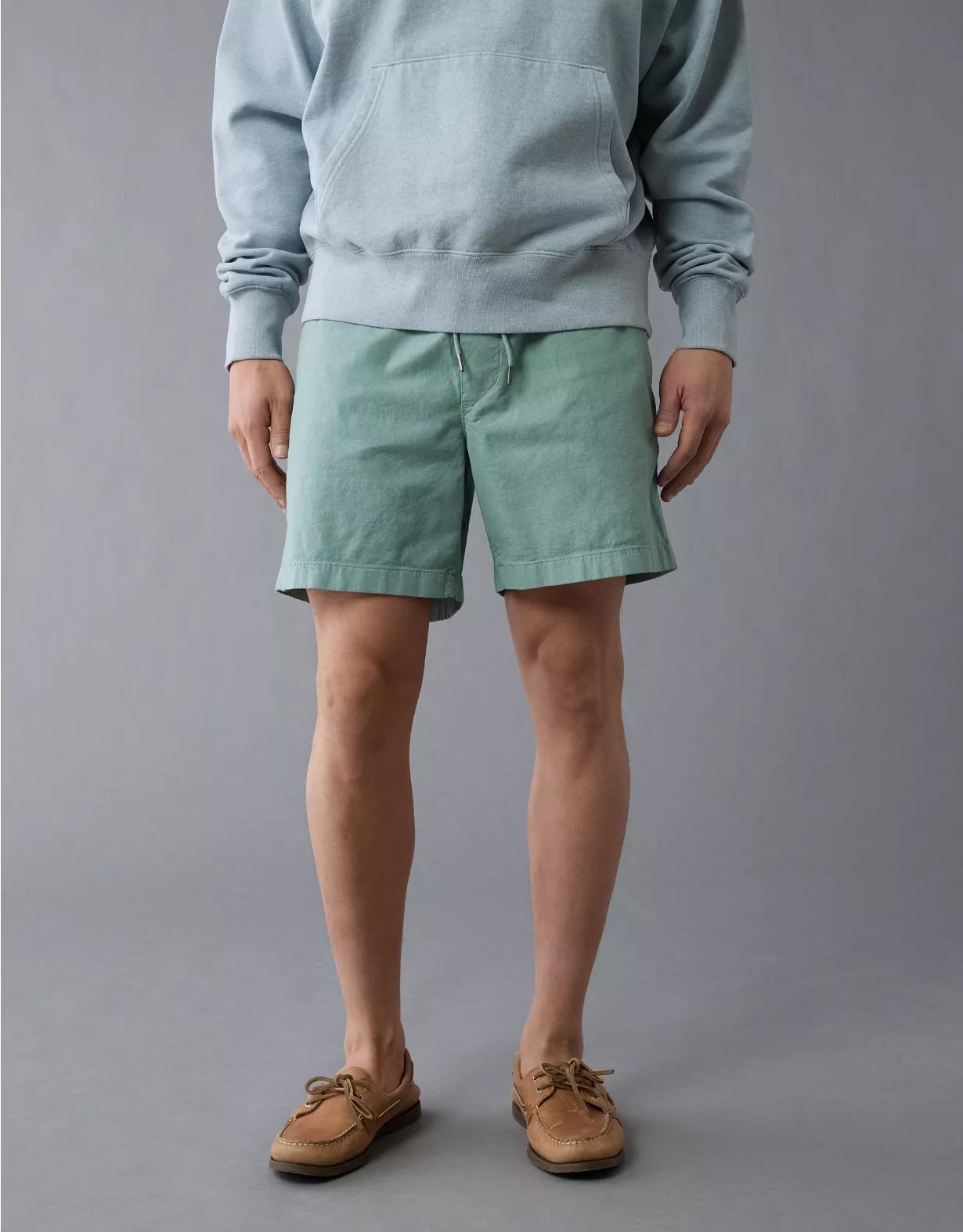 AE 7" Flex Linen-Blend Trekker Short Product Image