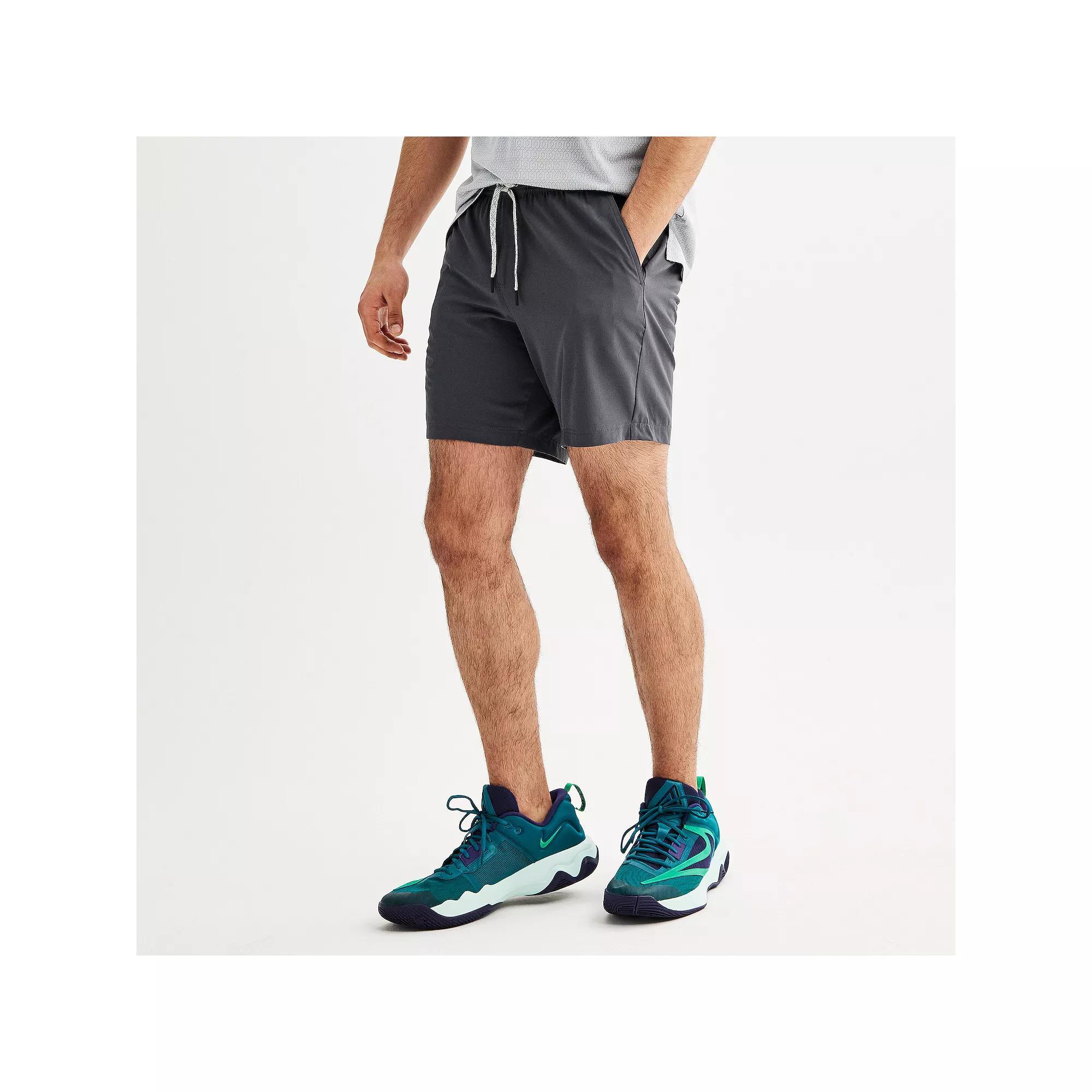 Men's FLX Core Dynamic 7-in. Stretch Lined Shorts, Size: Large, Dark Gray Product Image