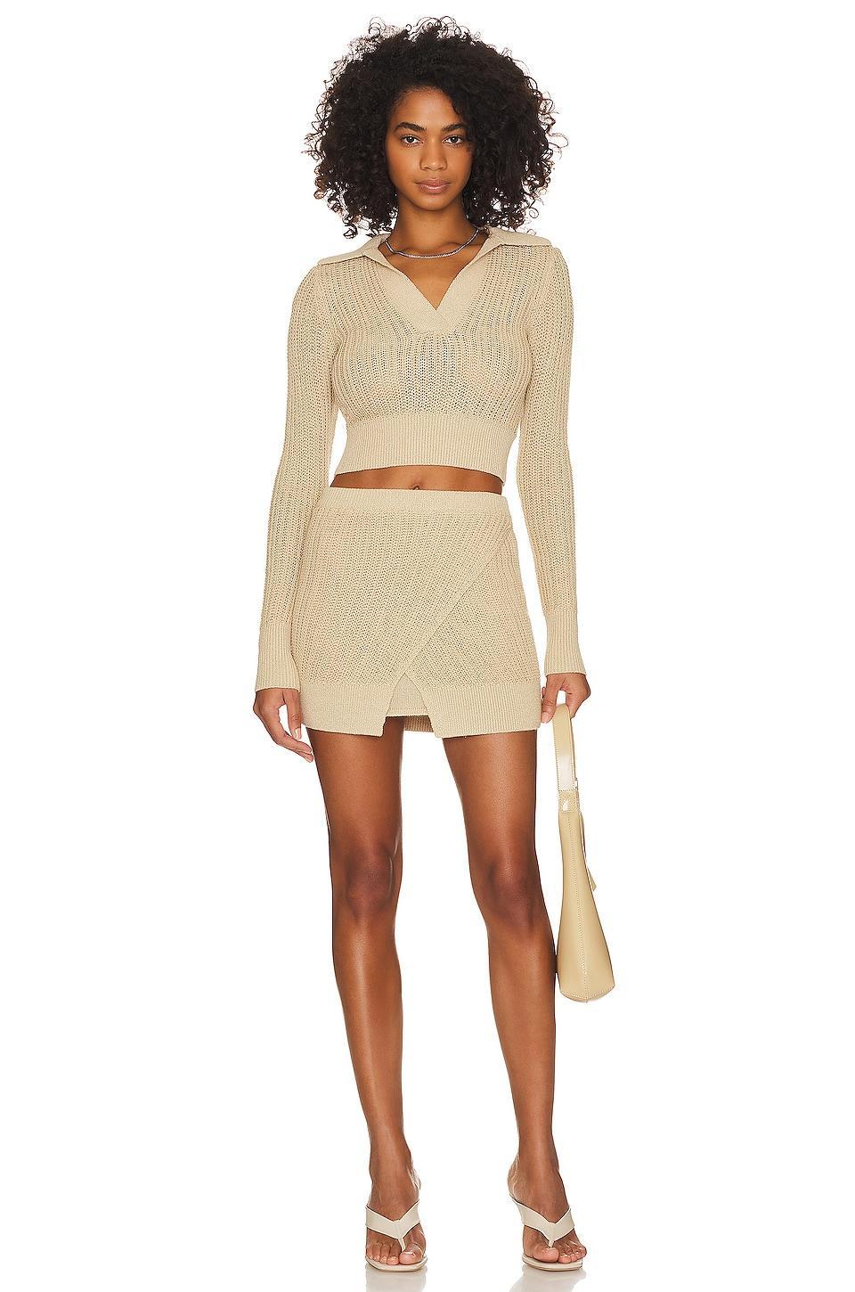 Tazia Knit Skirt L'Academie Product Image