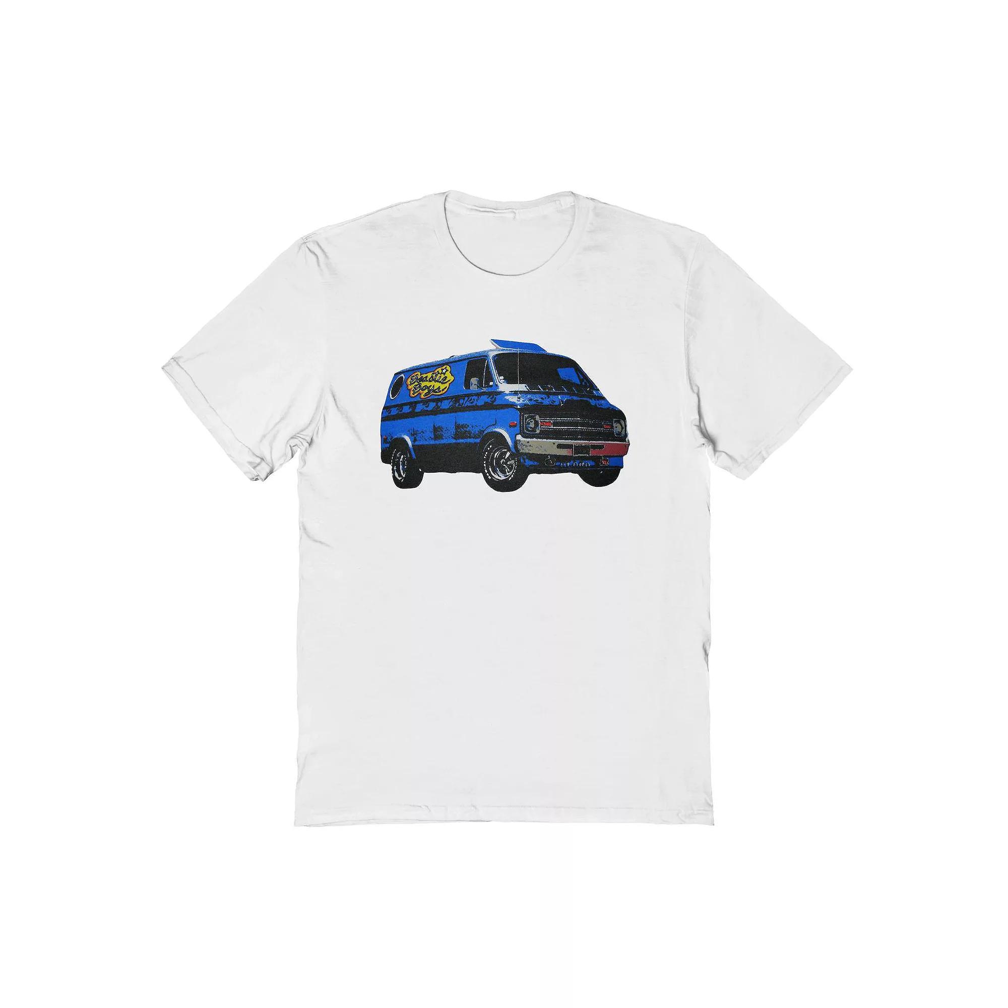 Men's Beastie Boys Beastie Van Graphic Tee, Size: XXL, White Product Image
