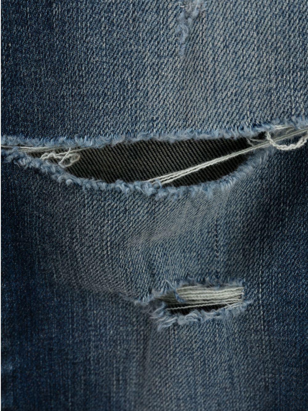 distressed slim-fit jeans Product Image