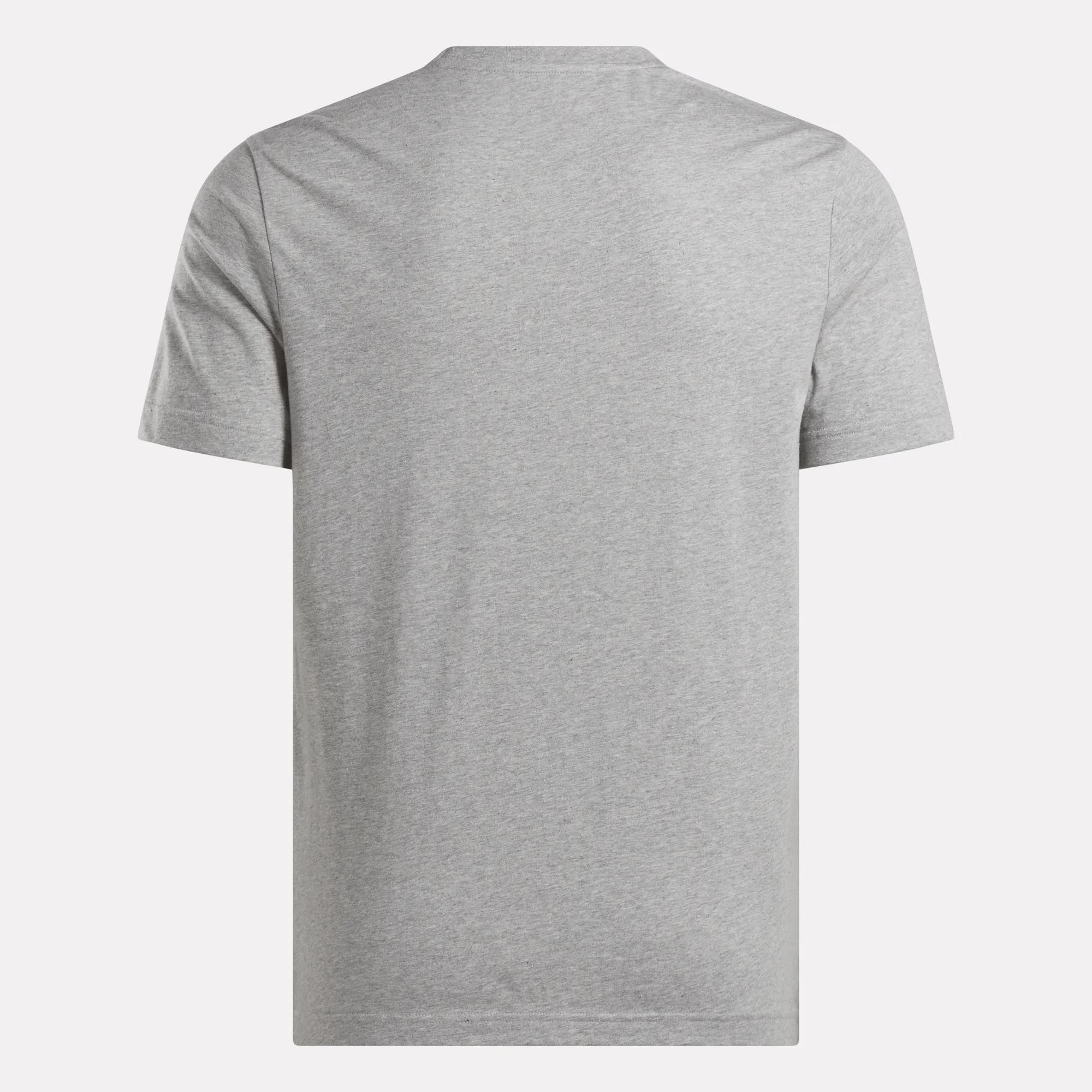 Men's Reebok Identity Big Stacked Logo T-Shirt Product Image